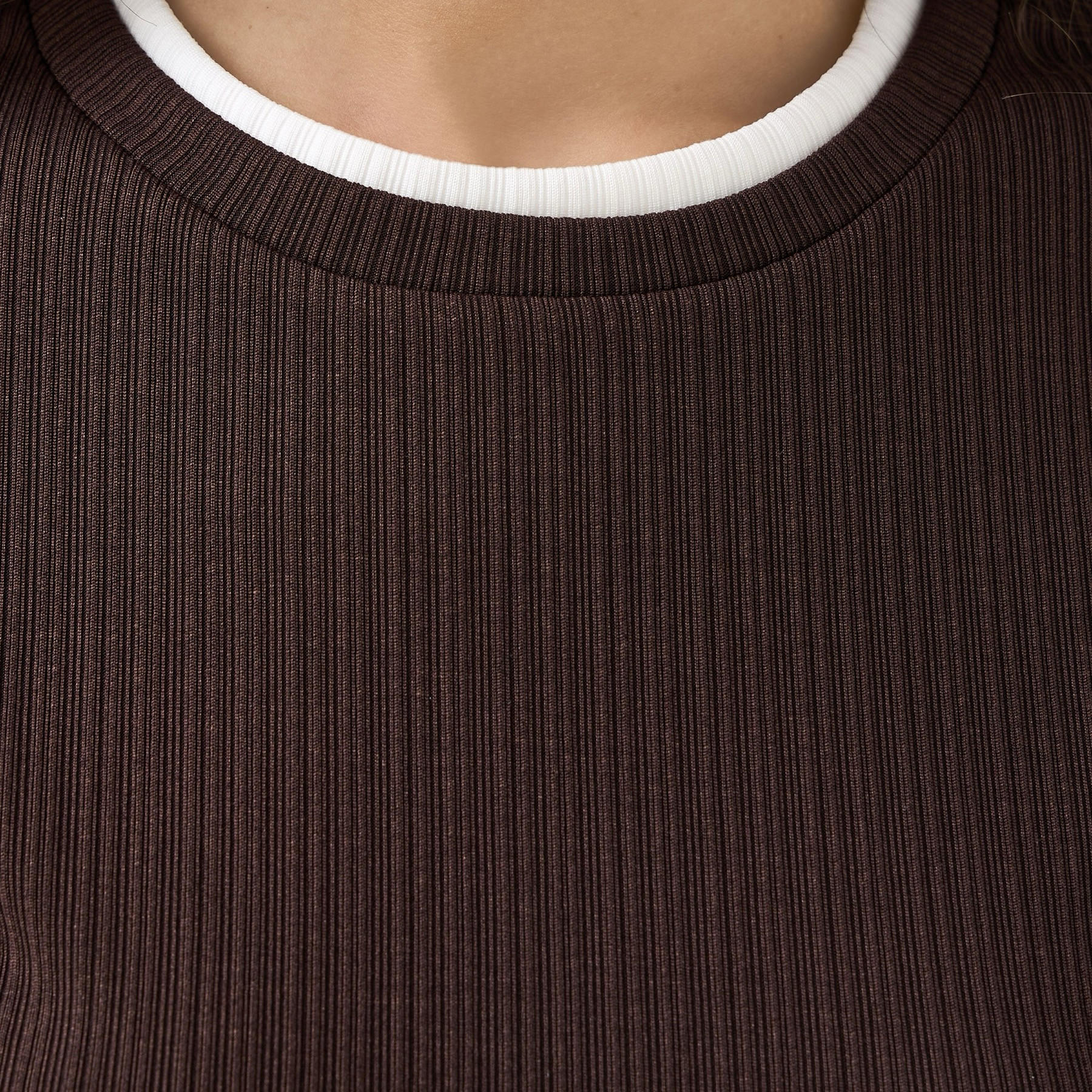 T-shirt Regular Fit with Ruching Polyester Blend-women-clothing-tshirts-image-4