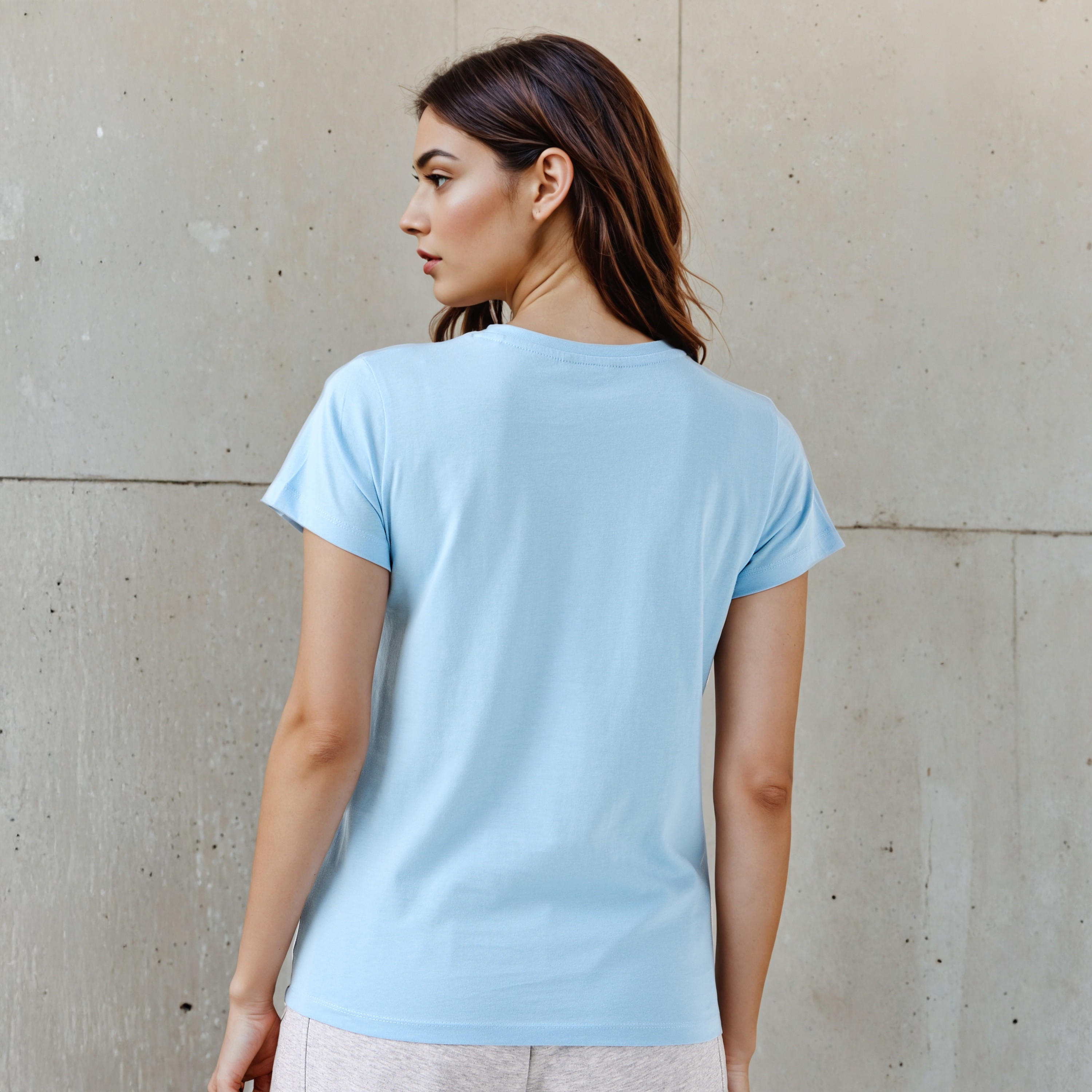 Regular Fit Cotton T-shirt with Graphic Print-women-clothing-tshirts-image-3