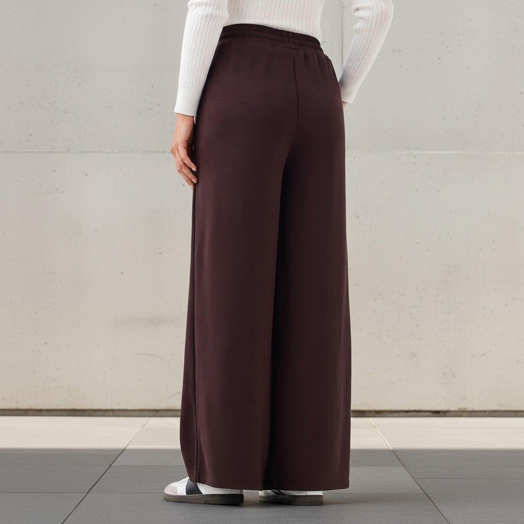 Regular Fit Mid-Rise Pants-women-clothing-bottoms-trousers-image-3