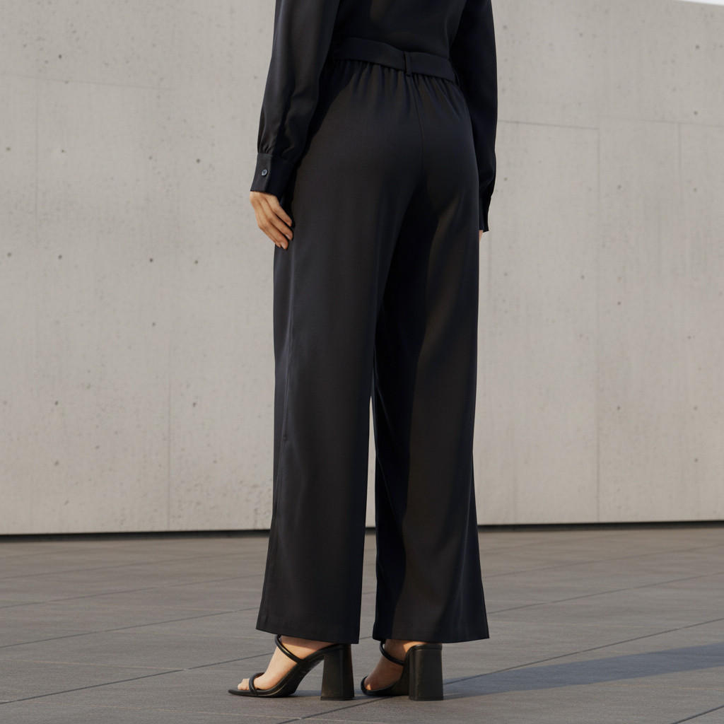 Wide Leg Mid Rise Belted Trousers-women-clothing-bottoms-trousers-image-3