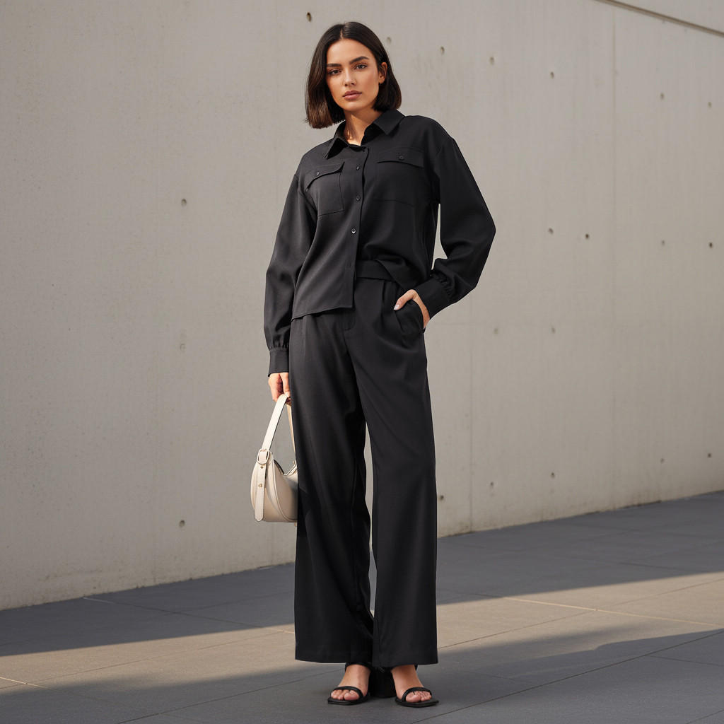 Regular Fit Shirt with Pockets-women-clothing-shirtsandblouses-shirts-image-2