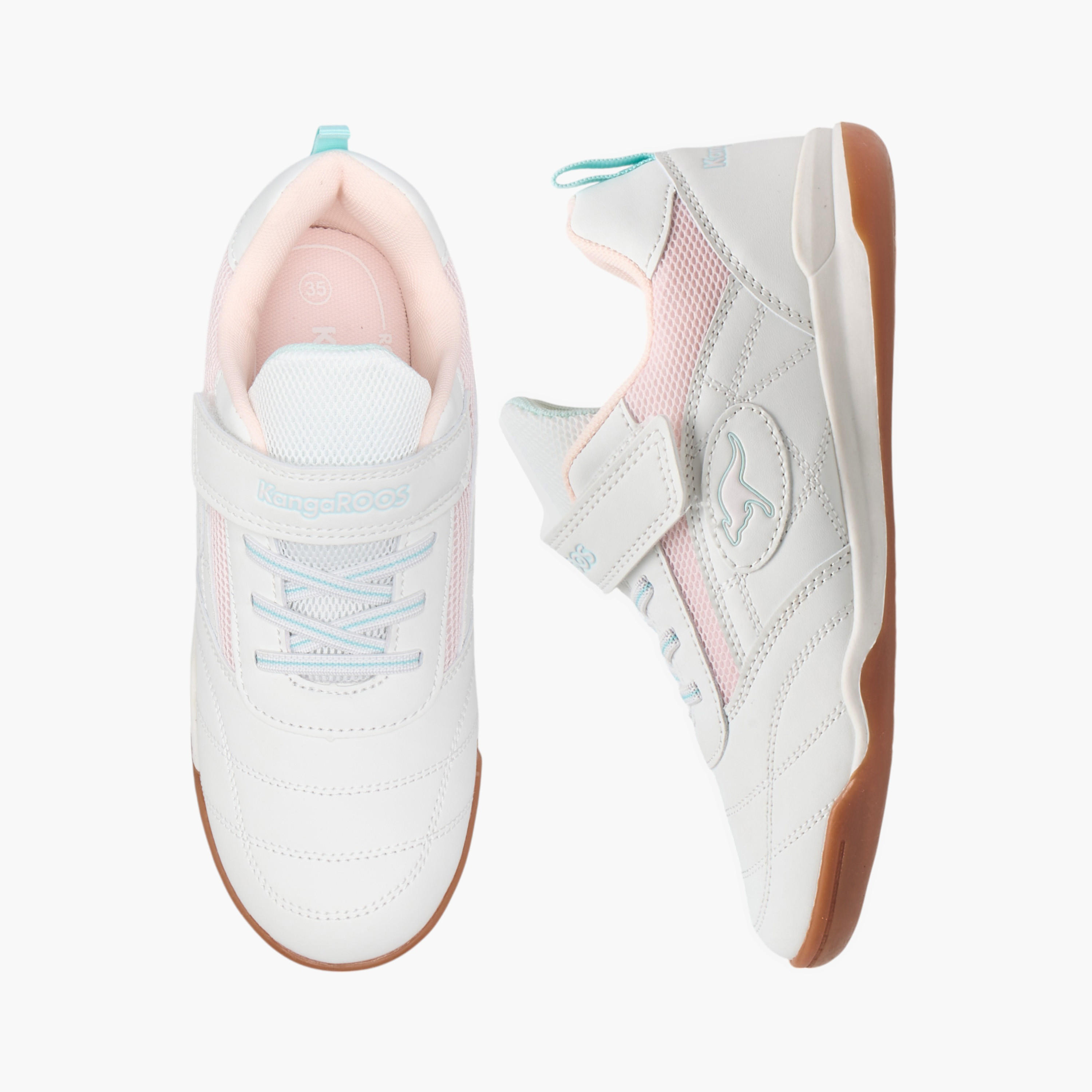 KangaROOS Girls' Sneakers with Hook and Loop Closure-girls-shoes-sneakers-image-1