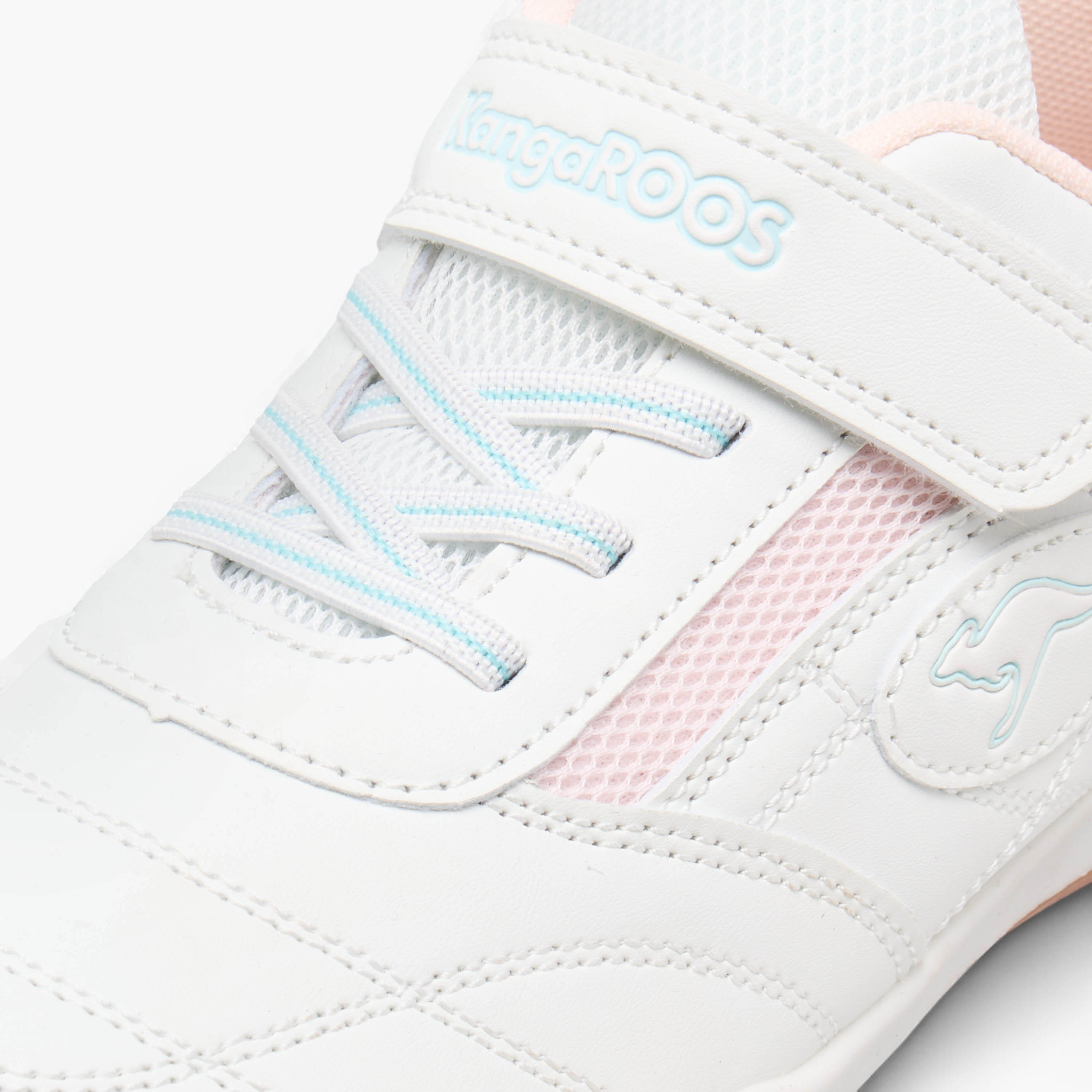 حذاء سنيكرز بشريط إغلاق لاصق للبنات من كانجاروس-girls-shoes-sneakers-image-4