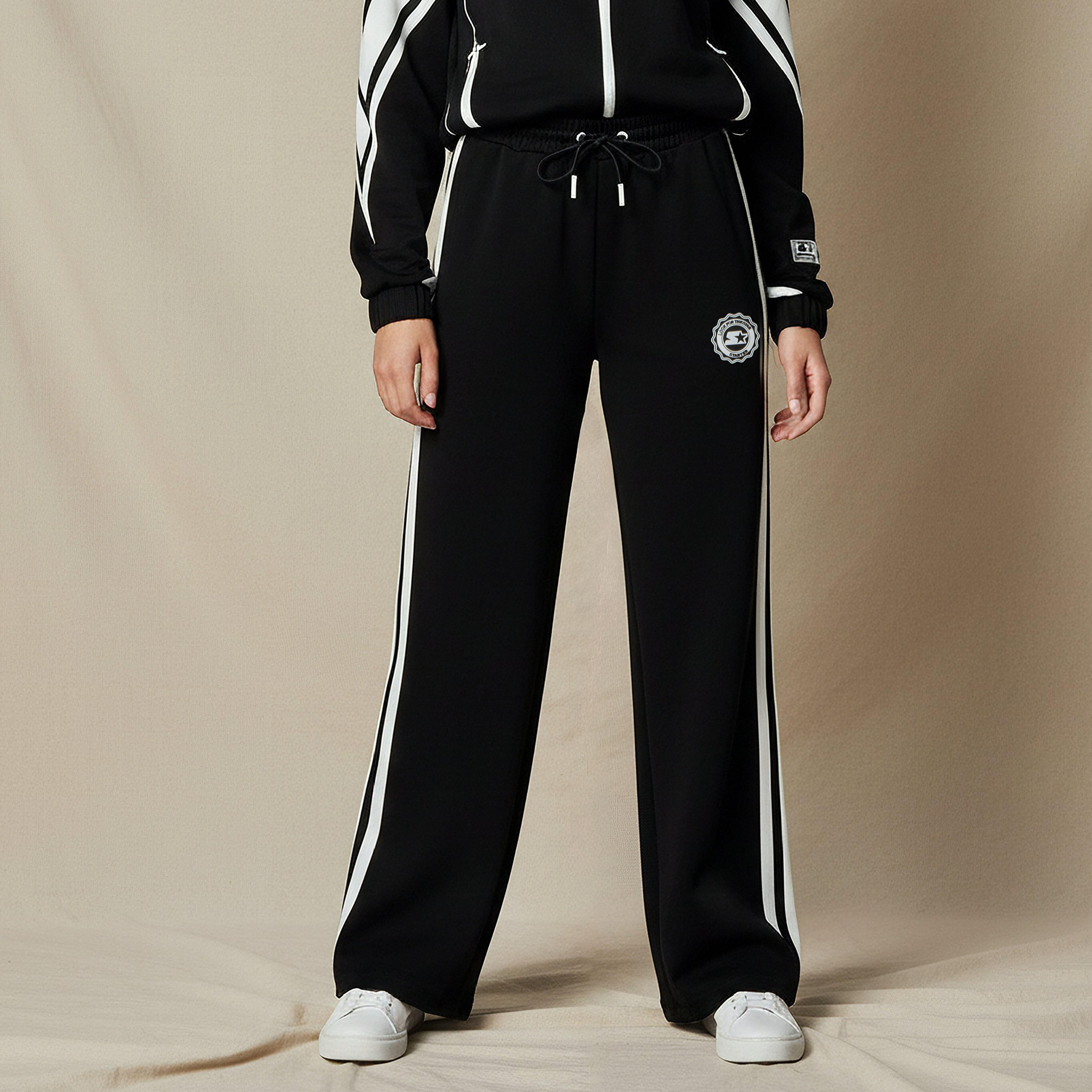 Starter Regular Fit Track Pants with Drawstring-women-clothing-bottoms-joggers-image-1