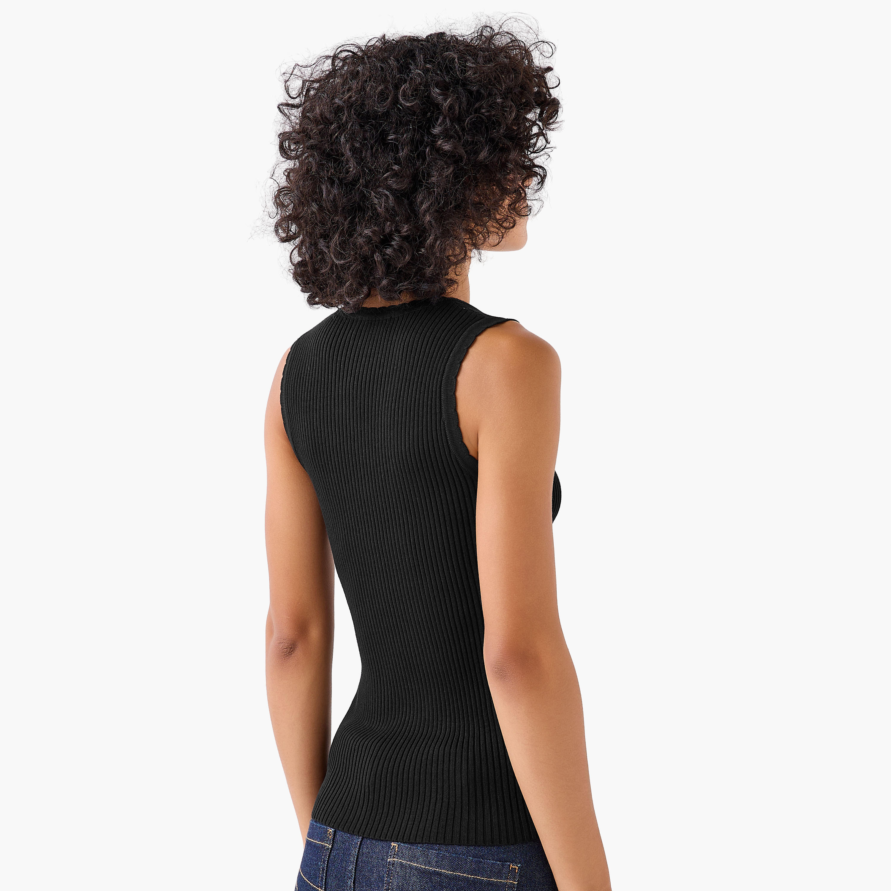 Tank Top with Ribbed Detail-women-clothing-tshirts-image-3