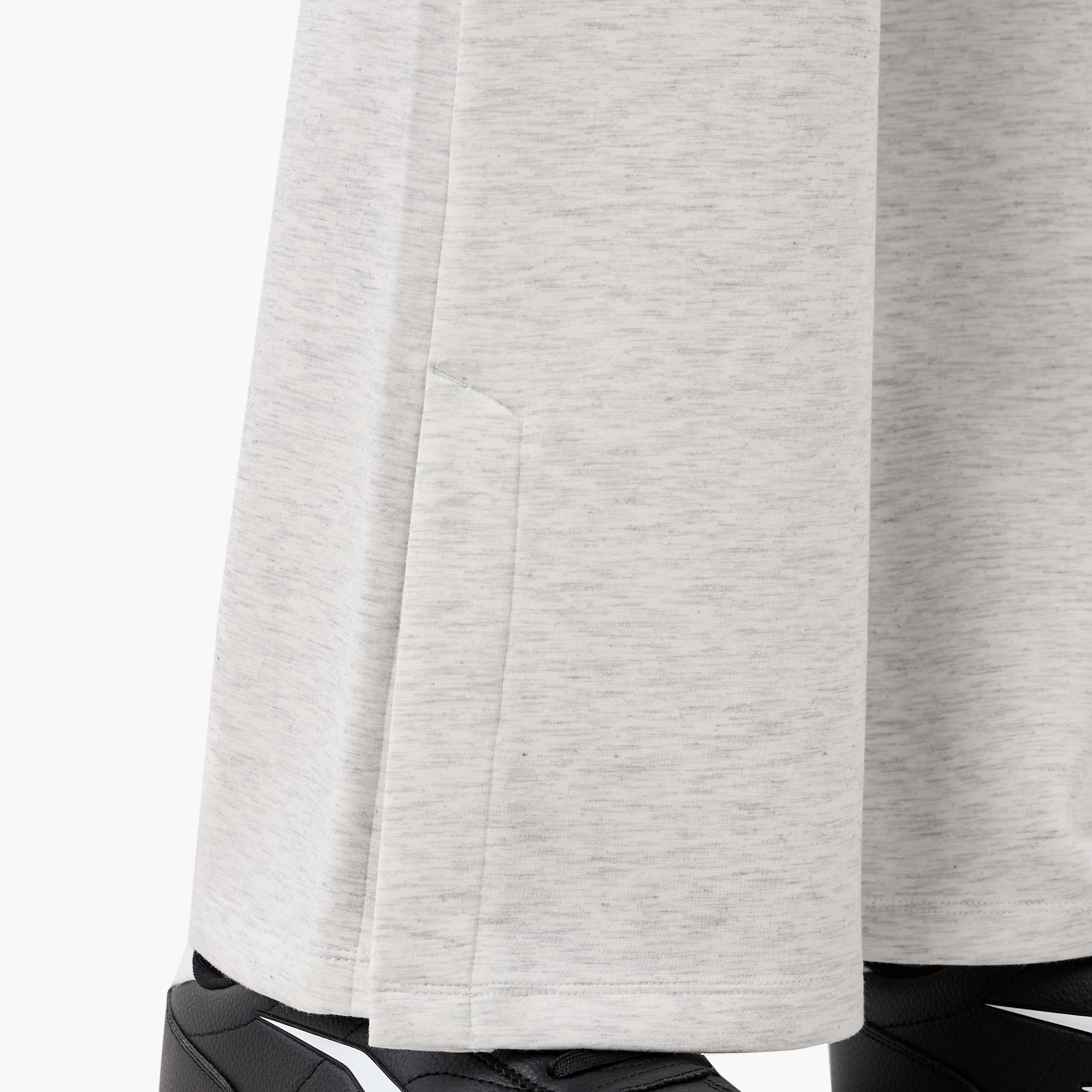 High-Waist Full-Length Flared Pants with Slit Detail-women-clothing-bottoms-leggings-image-6