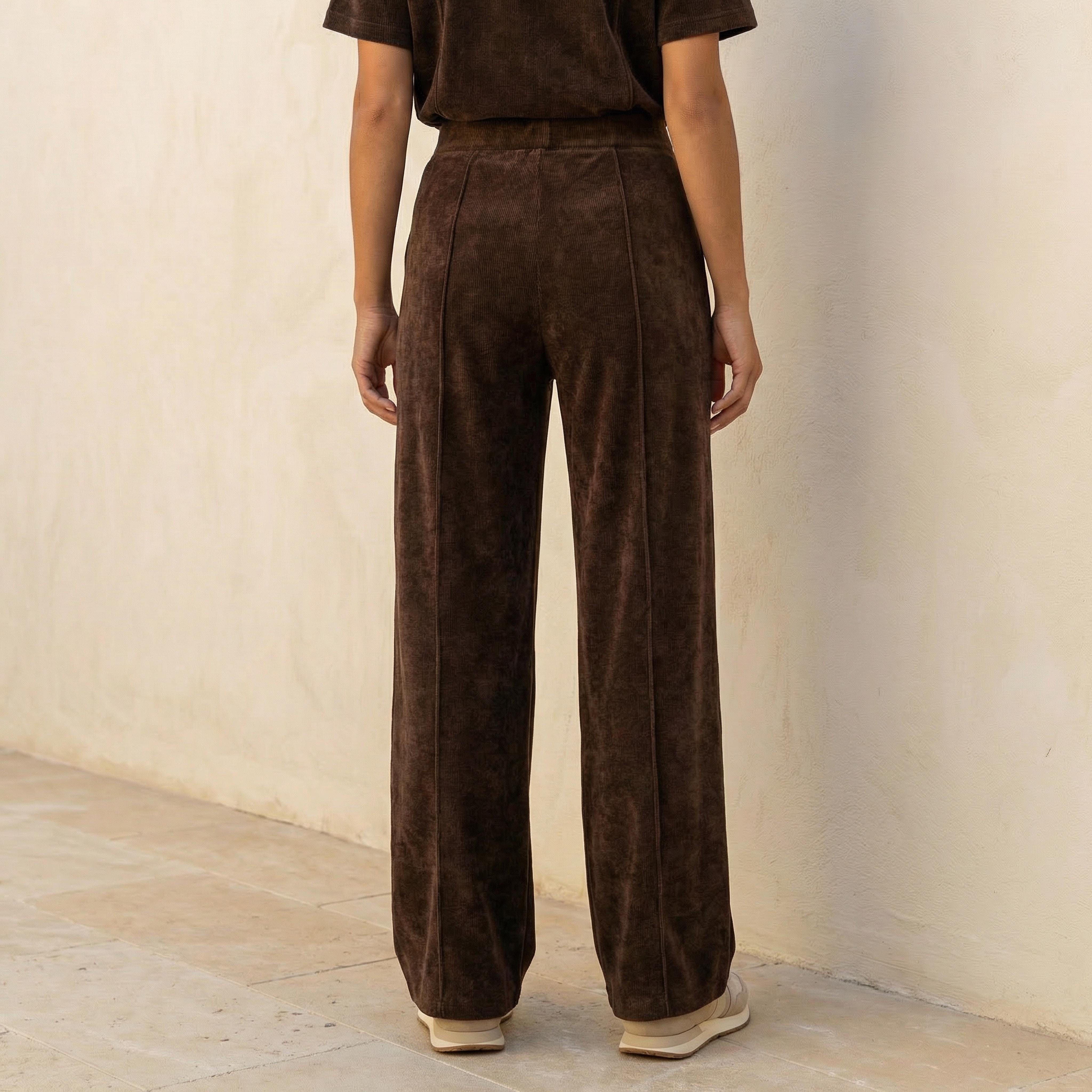 Wide Leg Mid-Rise Joggers Tipping Detail-women-clothing-bottoms-joggers-image-4