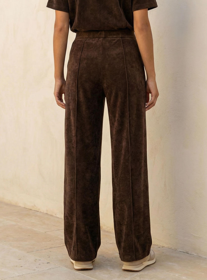 Wide Leg Mid-Rise Joggers Tipping Detail-women-clothing-bottoms-joggers-image-4