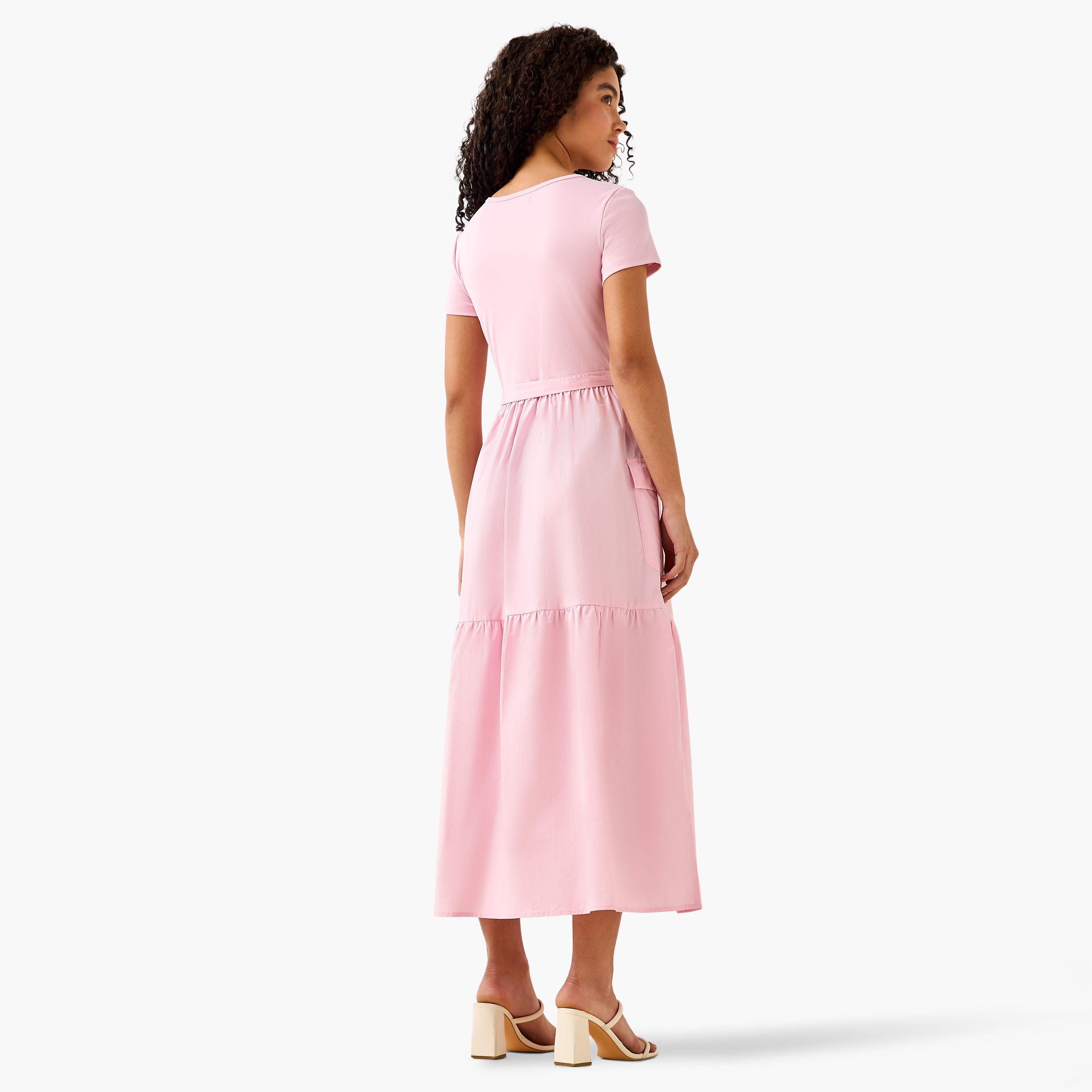 Midi Shirt Dress with Tie-Up Belt-women-clothing-dresses-image-5