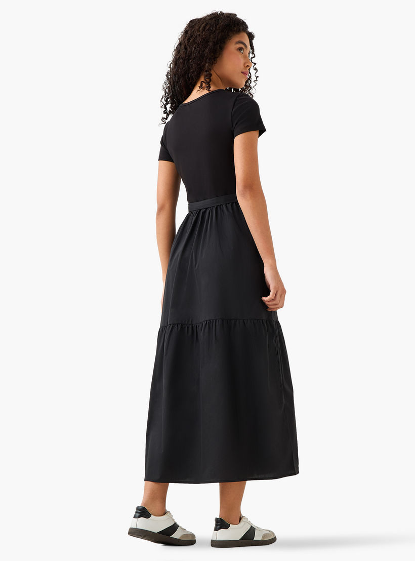 Midi Shirt Dress with Tie-Up Belt-women-clothing-dresses-image-5