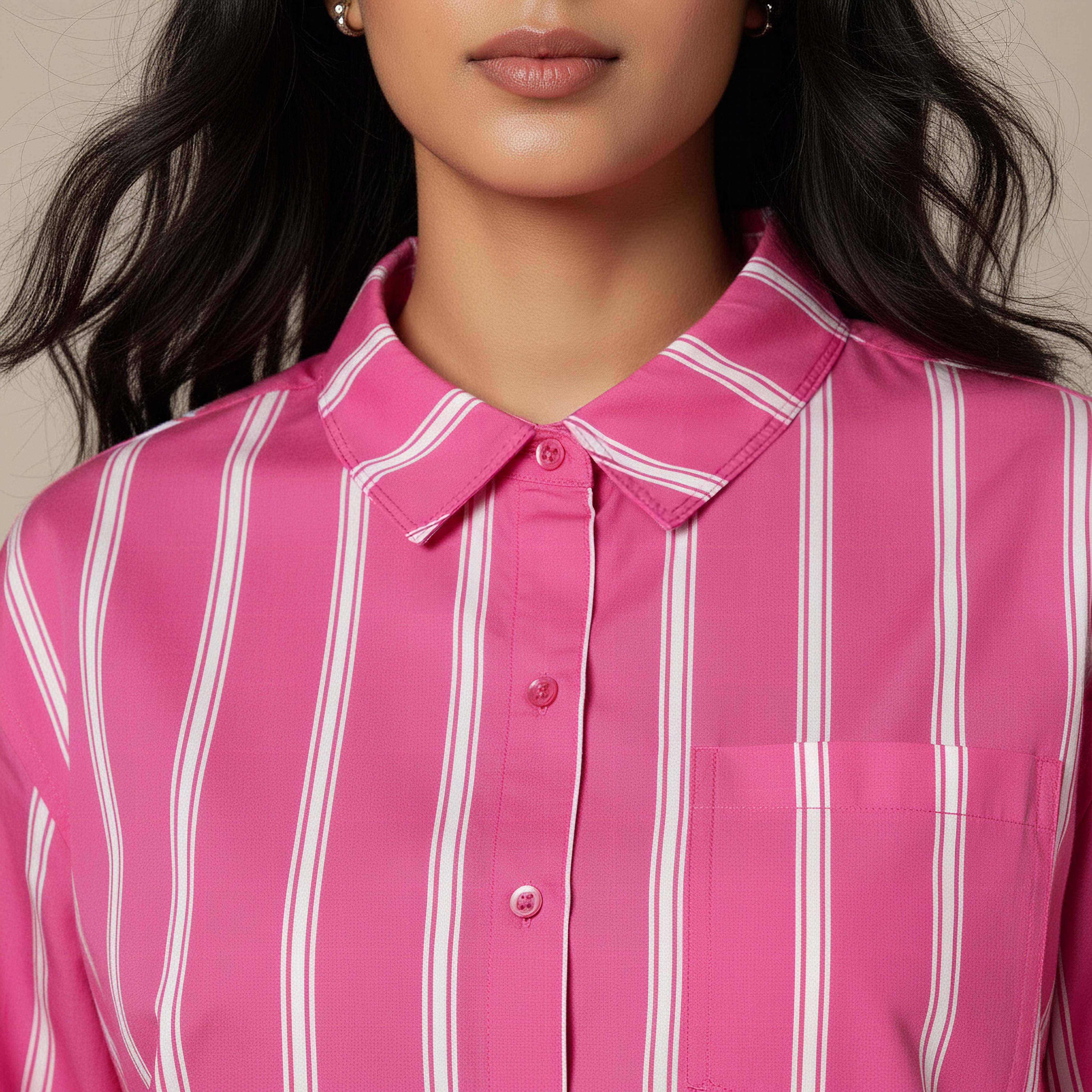 Oversized Cotton Shirt with Stripes-women-clothing-shirtsandblouses-shirts-image-3