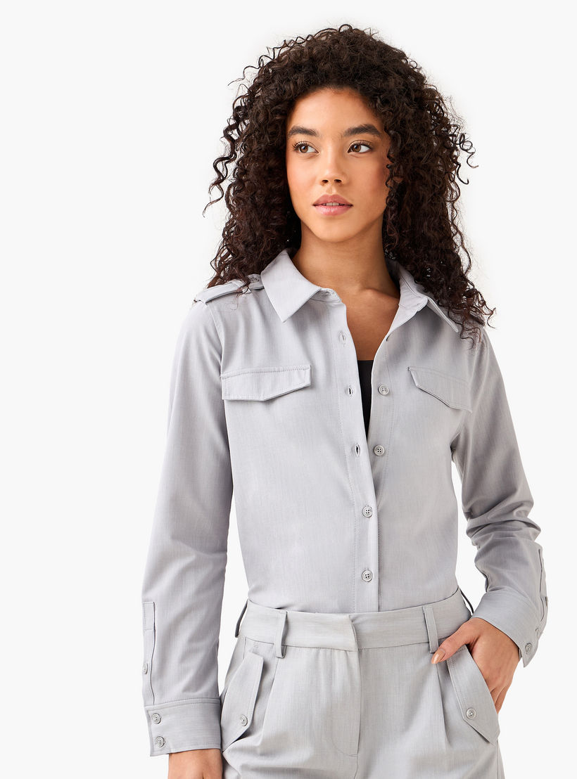 Shirt with Pocket Detail-women-clothing-shirtsandblouses-shirts-image-2