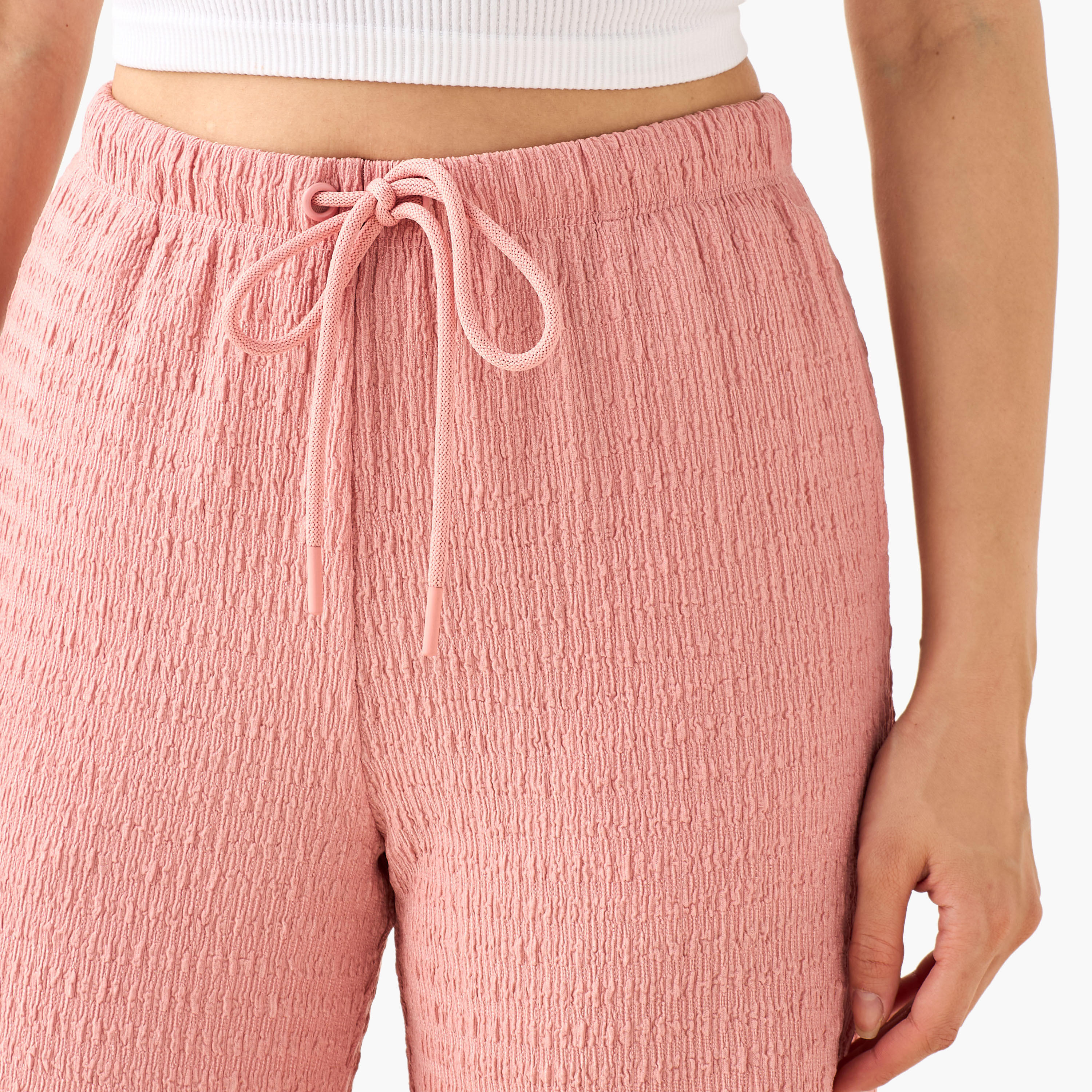 بنطلون واسع الساق بخصر متوسط-women-clothing-coordsets-image-2