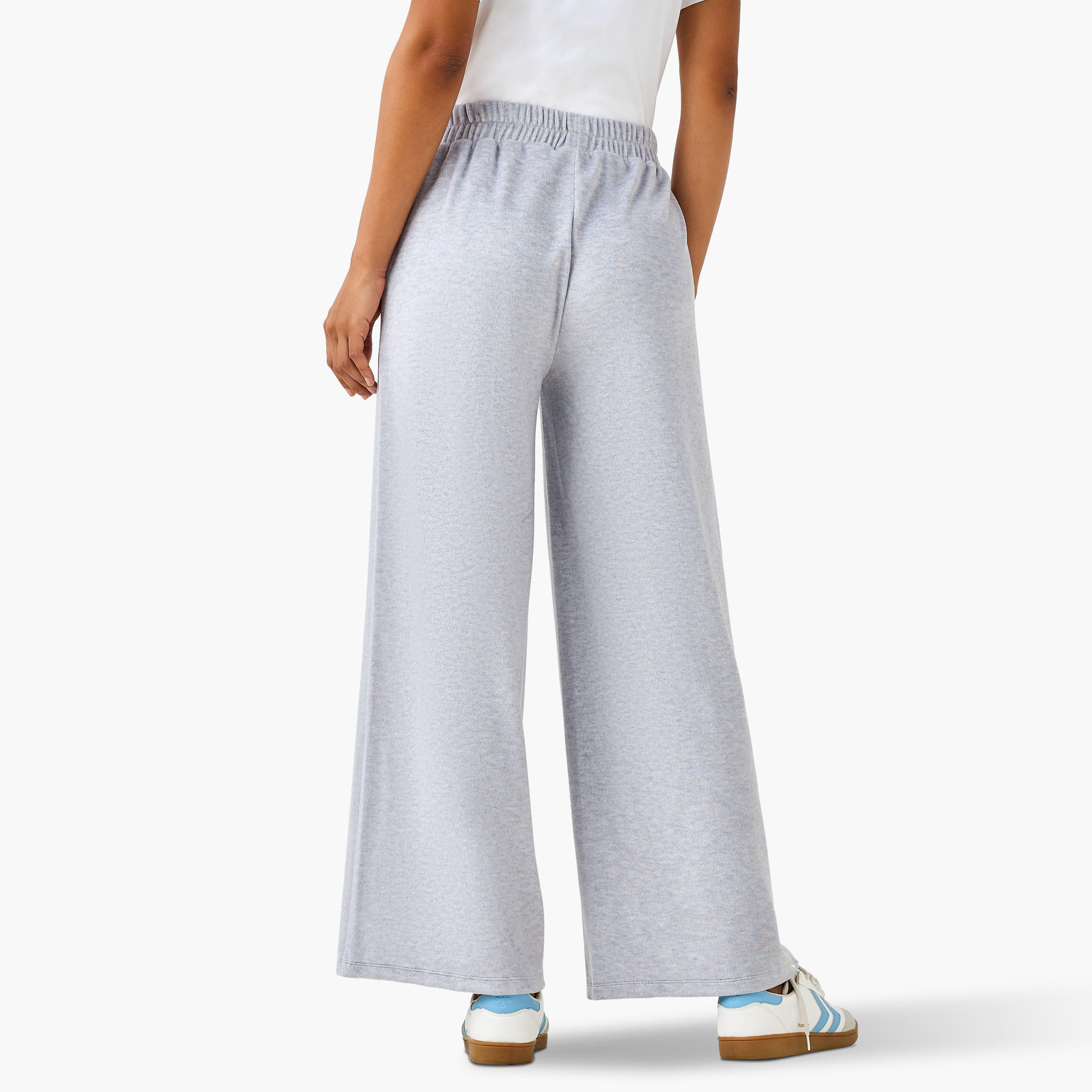 بنطلون مريح واسع الساق بجيوب-women-clothing-coordsets-image-2