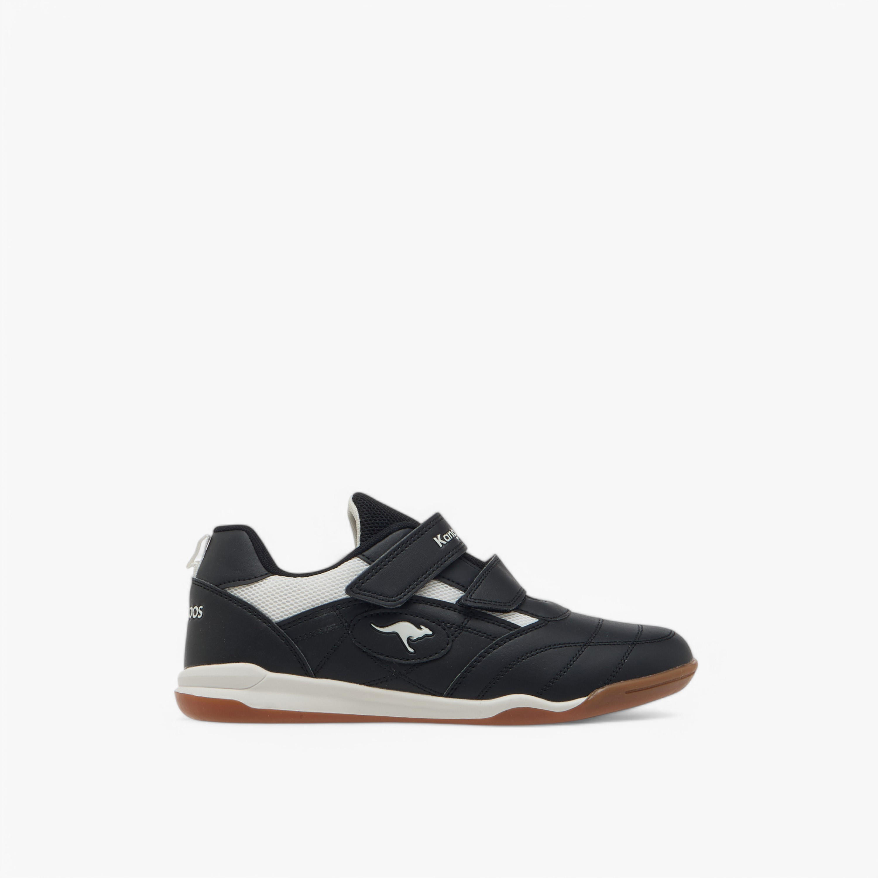 KangaROOS Women's Logo Detail Sneakers with Hook and Loop Closure-women-shoes-sneakers-image-3