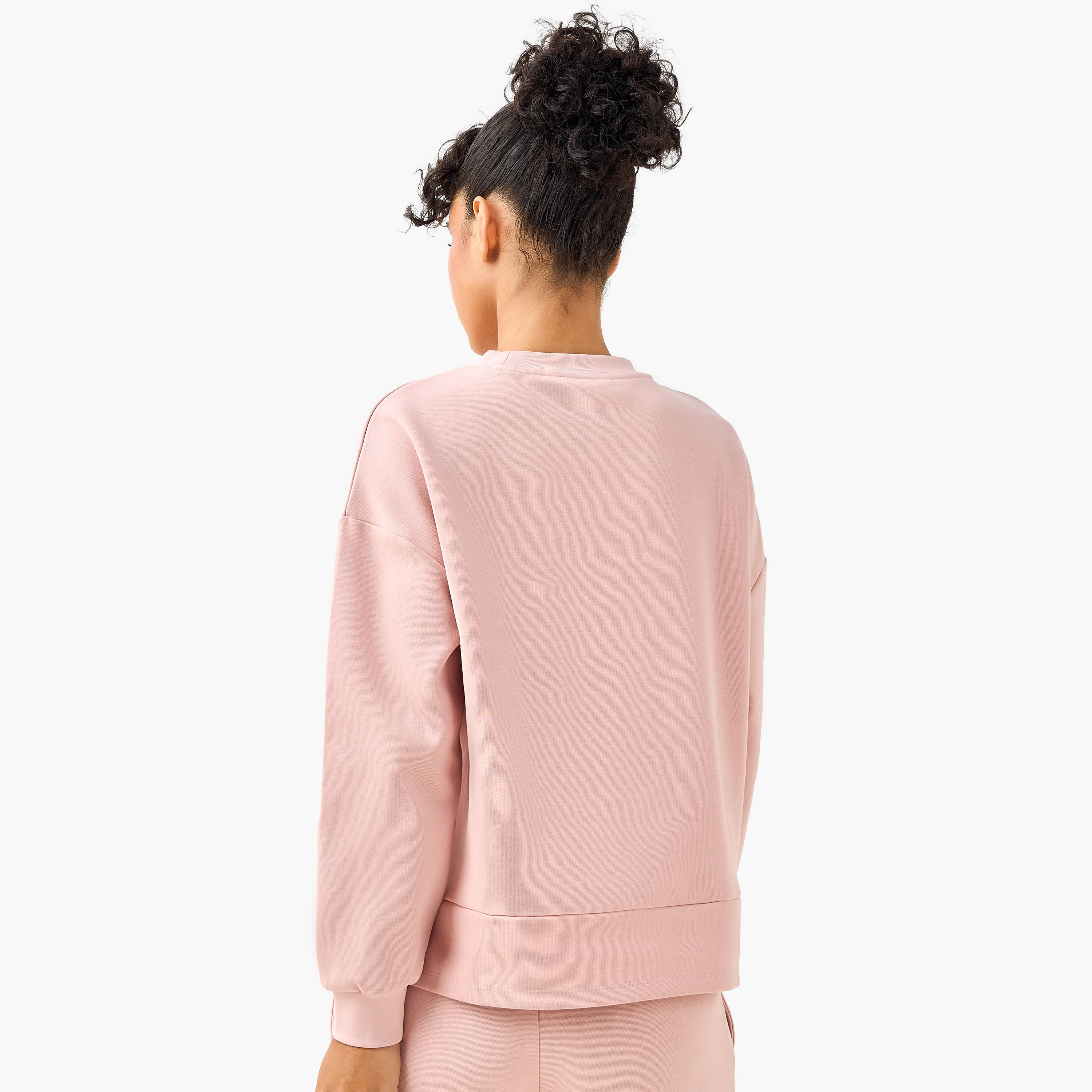 سويت شيرت بقصّة عادية وتفاصيل سلسلة-women-clothing-coordsets-image-2