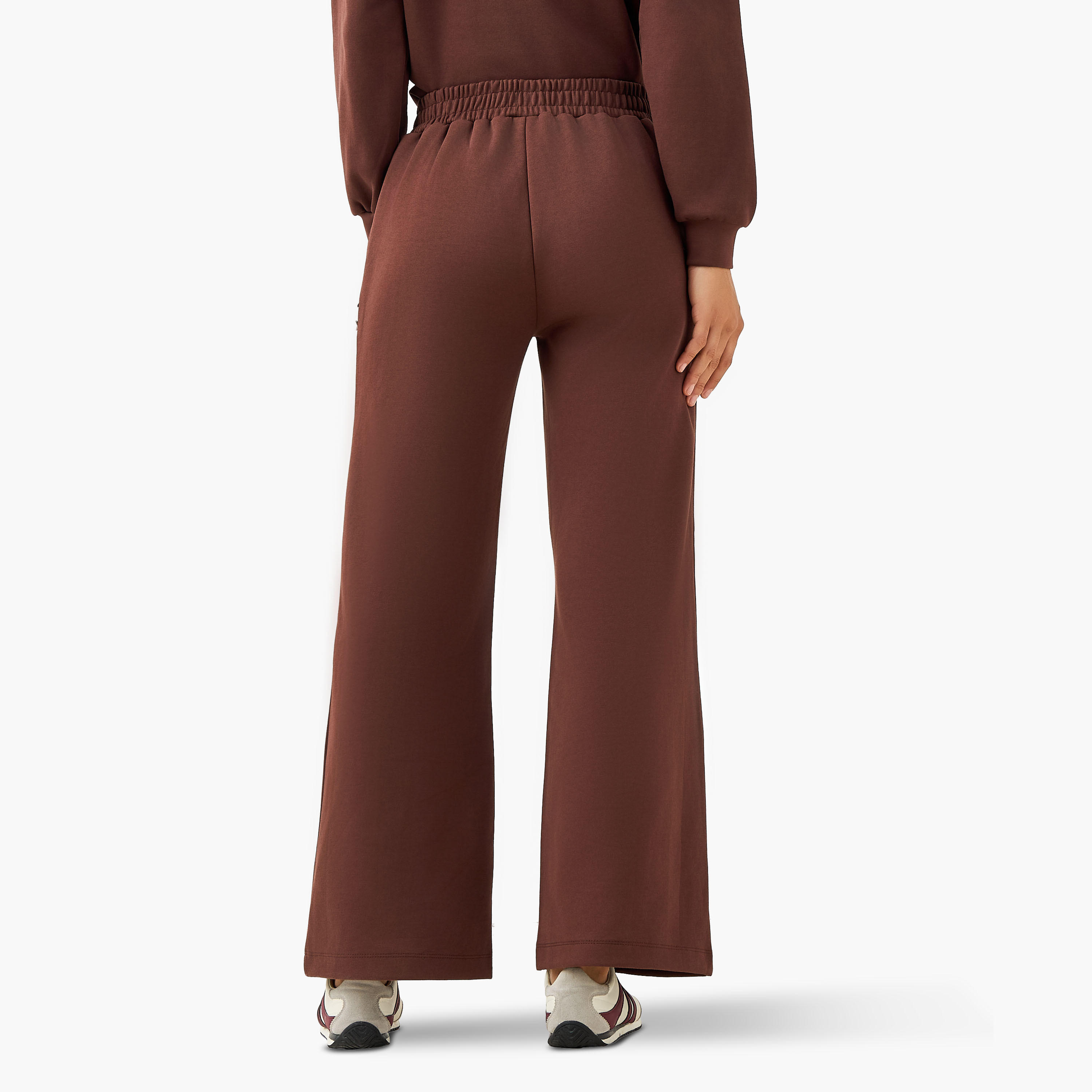 Regular Fit Mid-Rise Joggers with Chain Detail-women-clothing-bottoms-joggers-image-4