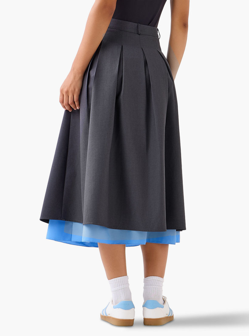 تنورة ميدي قطنية بقصّة إيه-لاين وحافة متباينة-women-clothing-bottoms-skirts-image-3