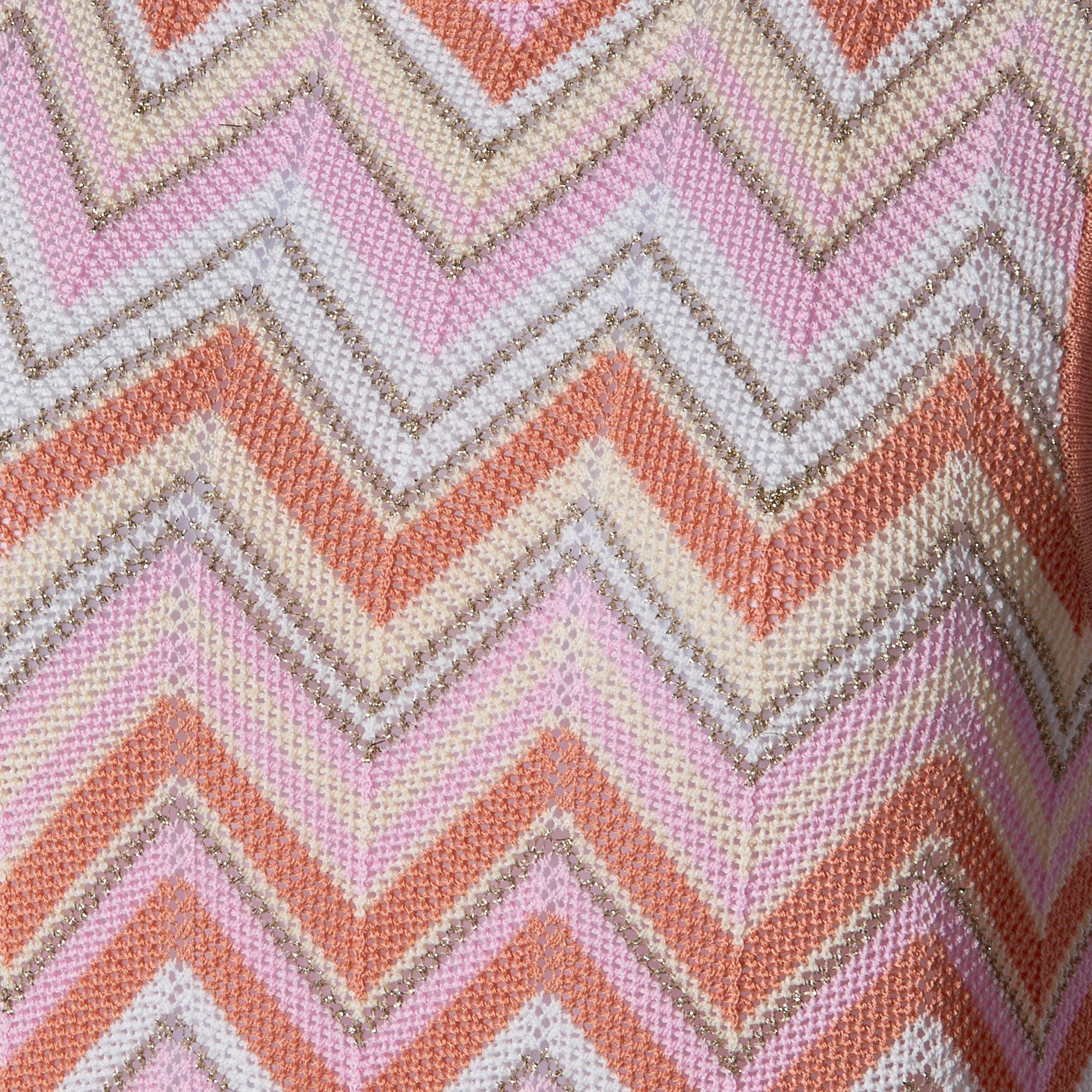 Regular Fit T-shirt with Chevron Print-women-clothing-coordsets-image-2