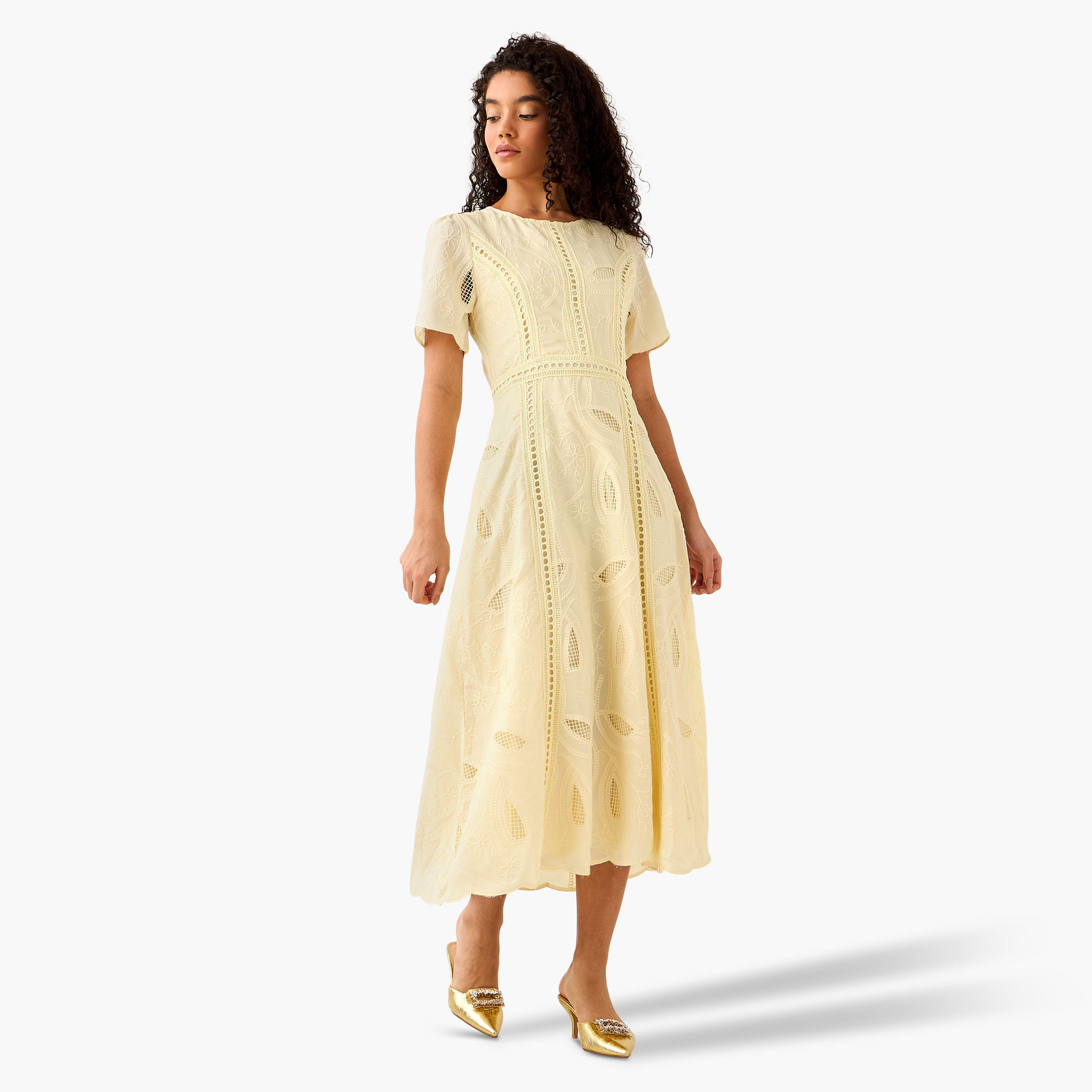 Schiffli Dress with Scallop Trim-women-clothing-dresses-image-3