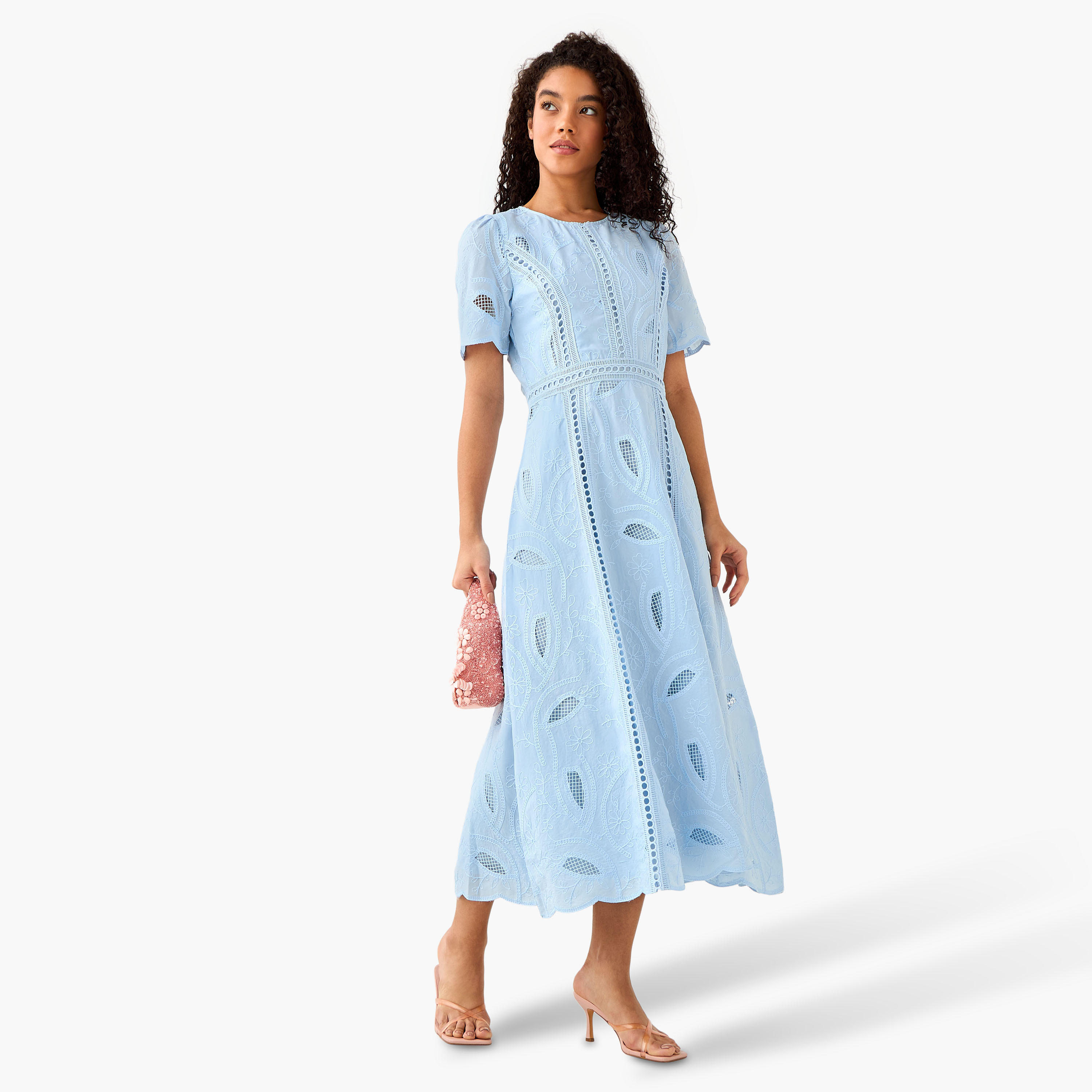Schiffli Dress with Scallop Trim-women-clothing-dresses-image-4