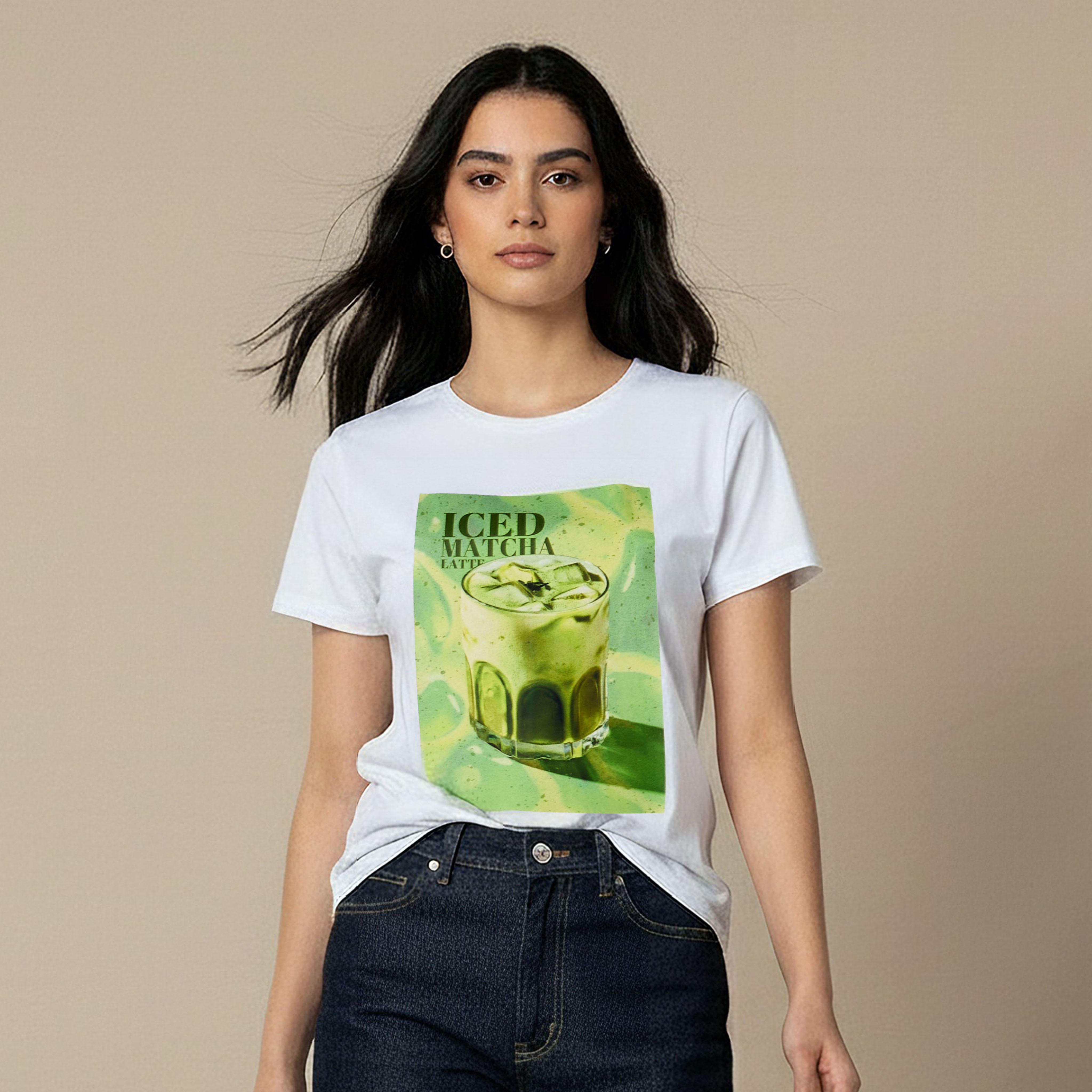 Regular Fit Cotton T-shirt with Graphic Print-women-clothing-tshirts-image-6