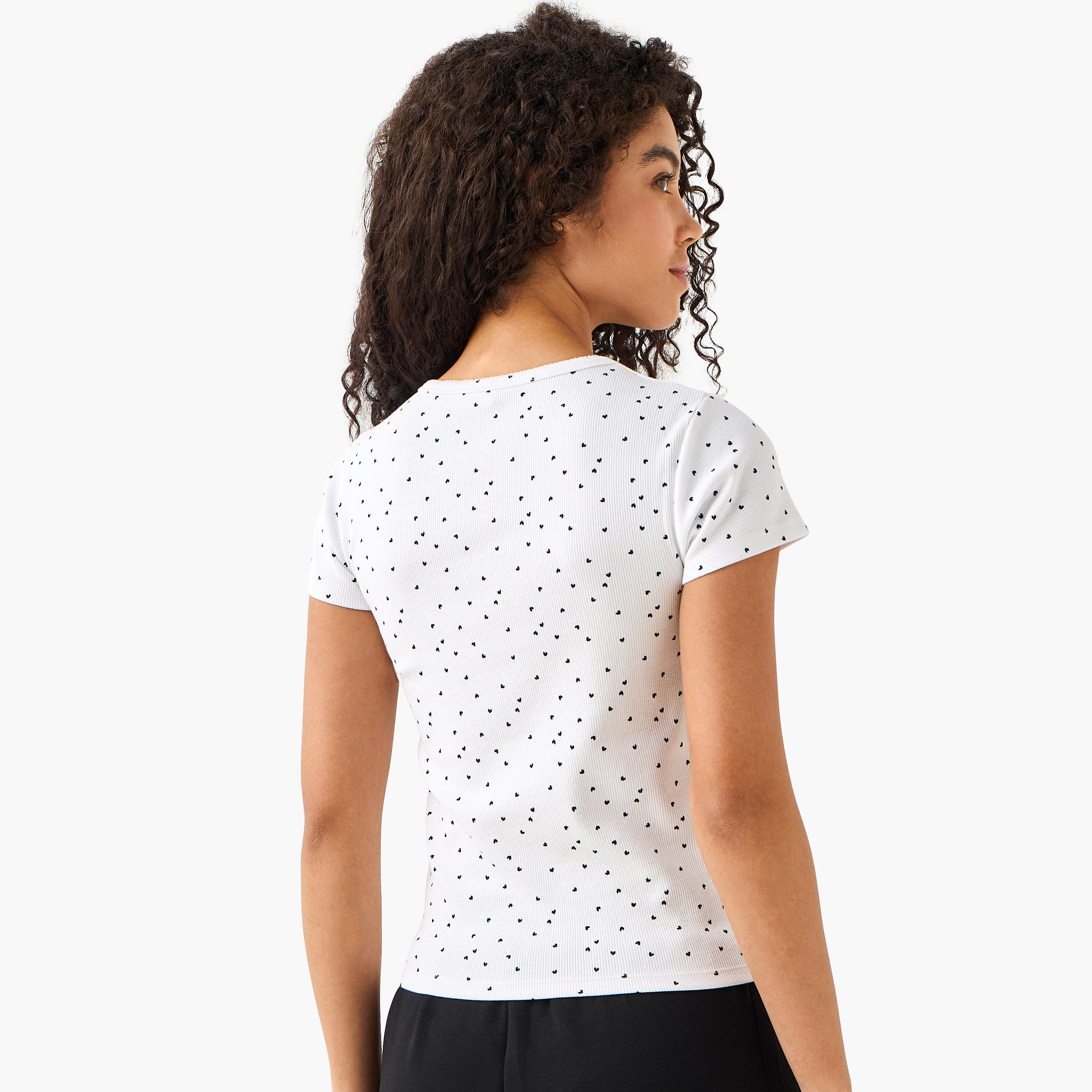 T-shirt with Heart Print-women-clothing-tshirts-image-5