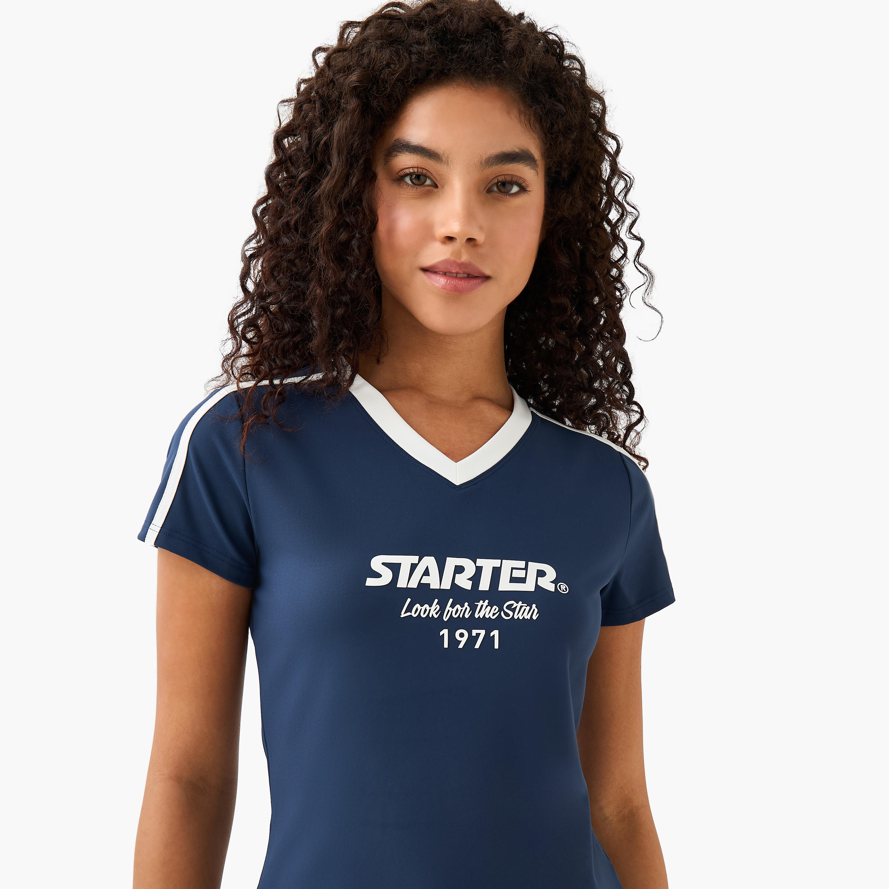 Starter T-shirt with Print-women-clothing-tshirts-image-7
