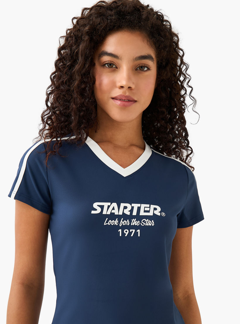تيشيرت بطبعات من ستارتر-women-clothing-tshirts-image-1