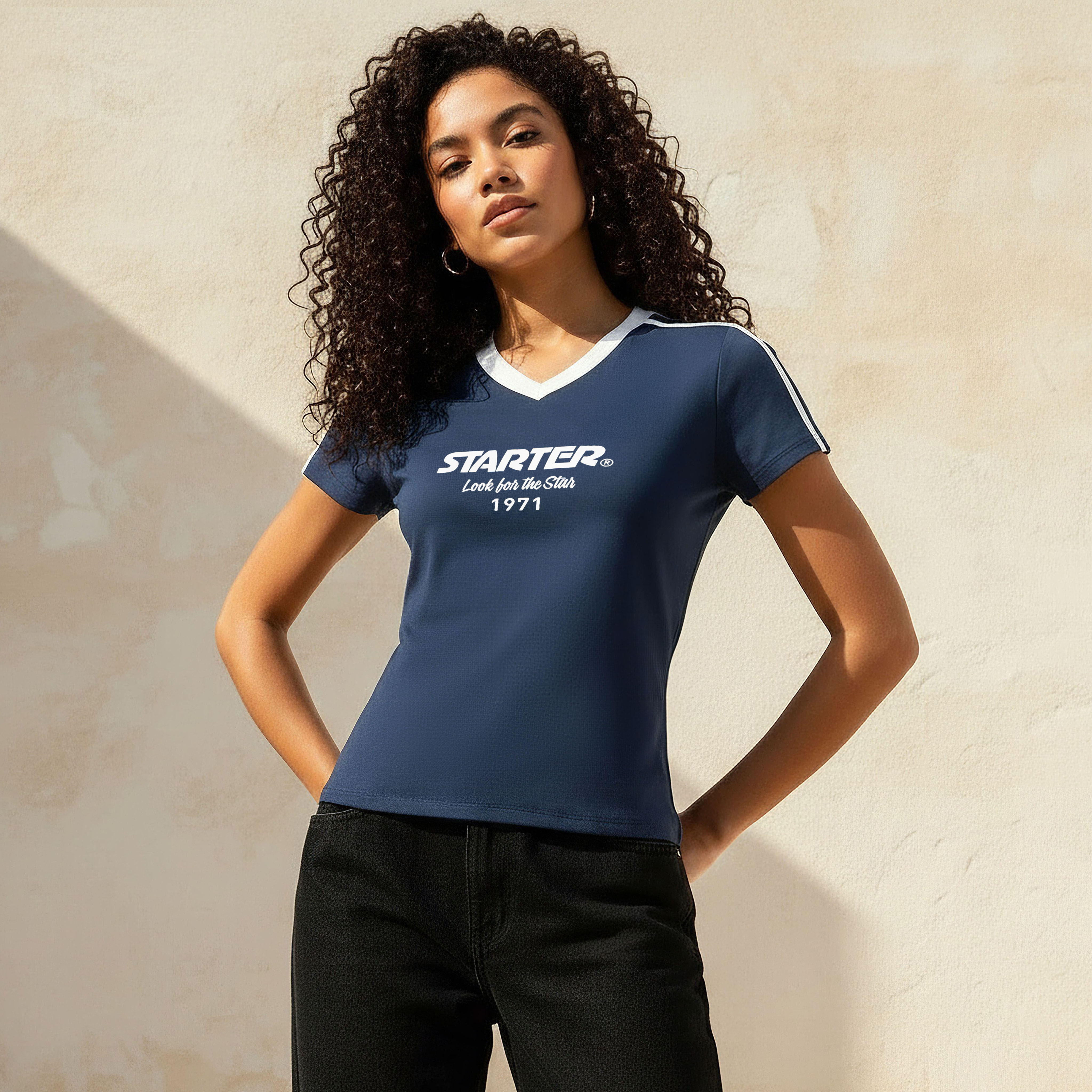 تيشيرت بطبعات من ستارتر-women-clothing-tshirts-image-7
