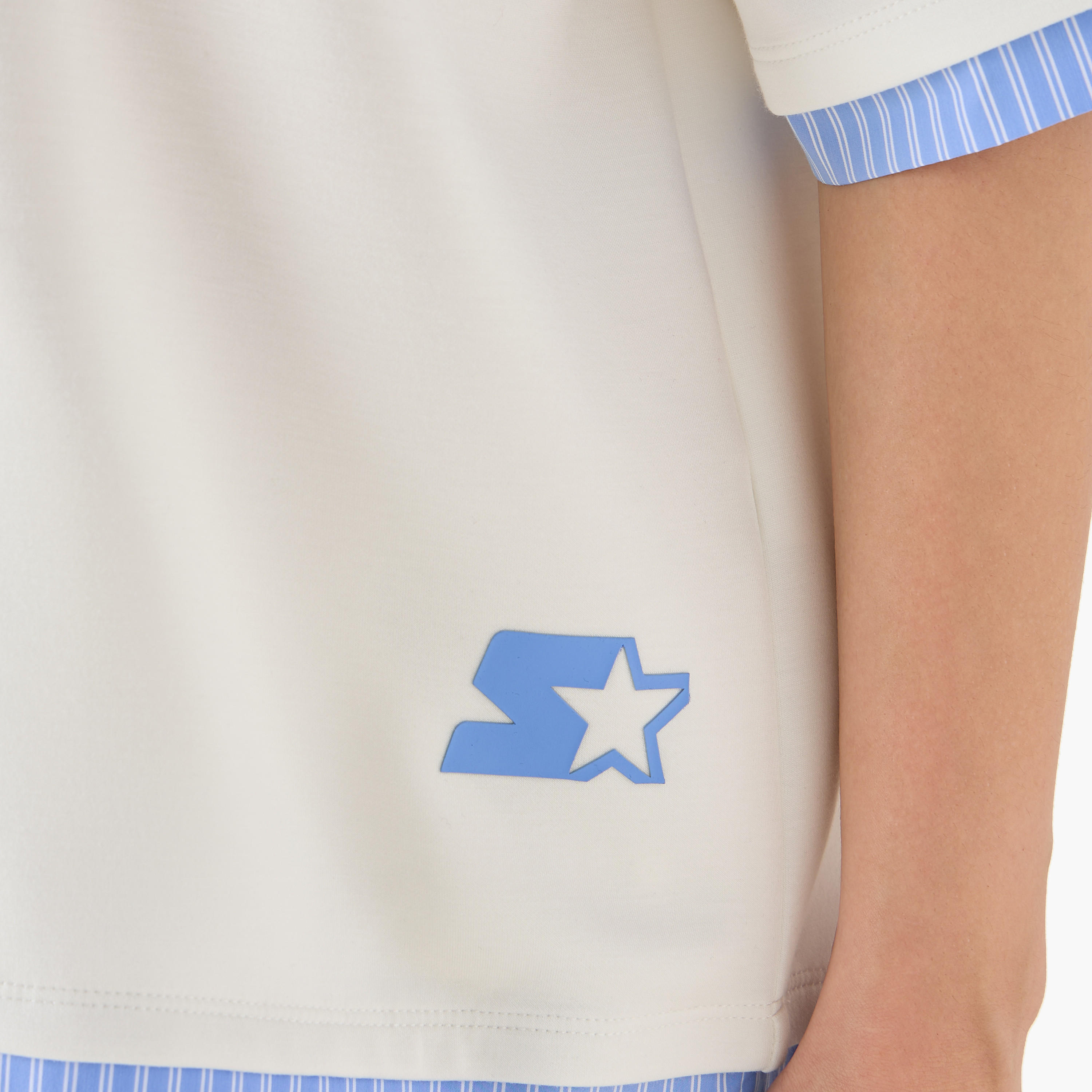 Starter Relaxed Fit T-shirt with Logo Print-women-clothing-tshirts-image-5