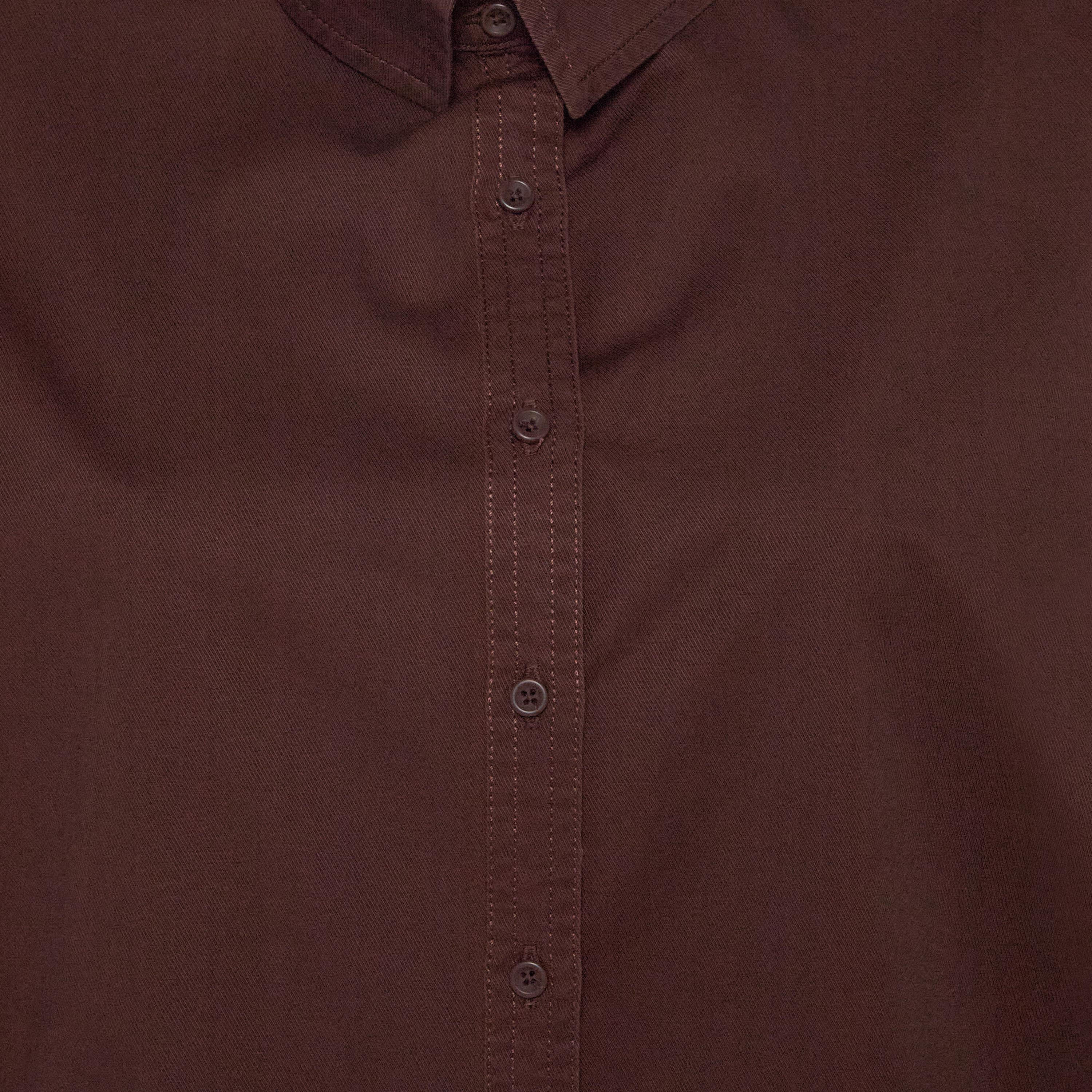قميص قطن فضفاض بحواف متفاوتة-women-clothing-shirtsandblouses-shirts-image-4