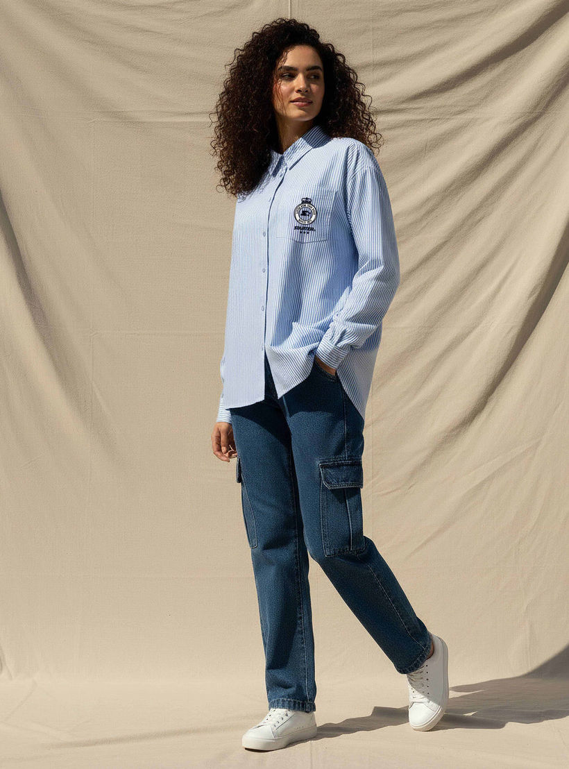Starter Shirt with Pocket-women-clothing-shirtsandblouses-shirts-image-3
