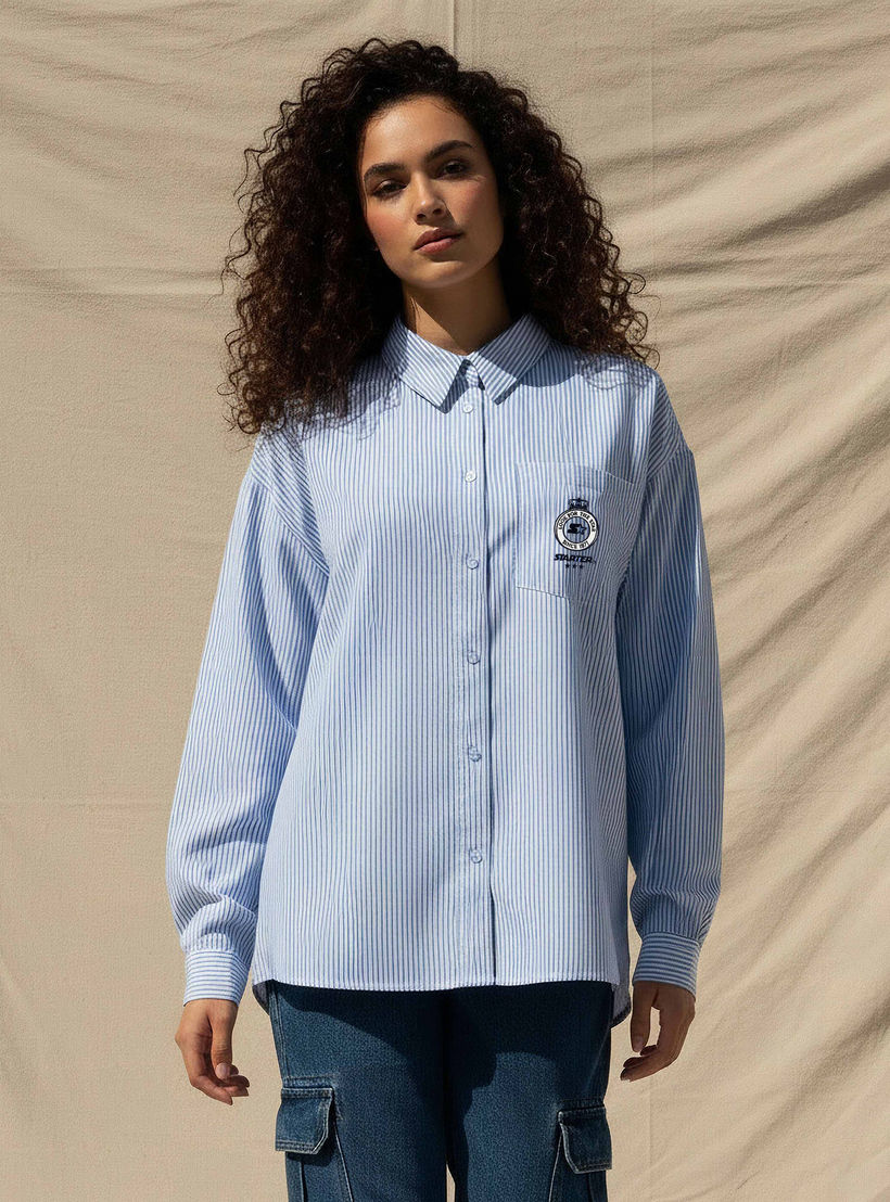 Starter Shirt with Pocket-women-clothing-shirtsandblouses-shirts-image-5