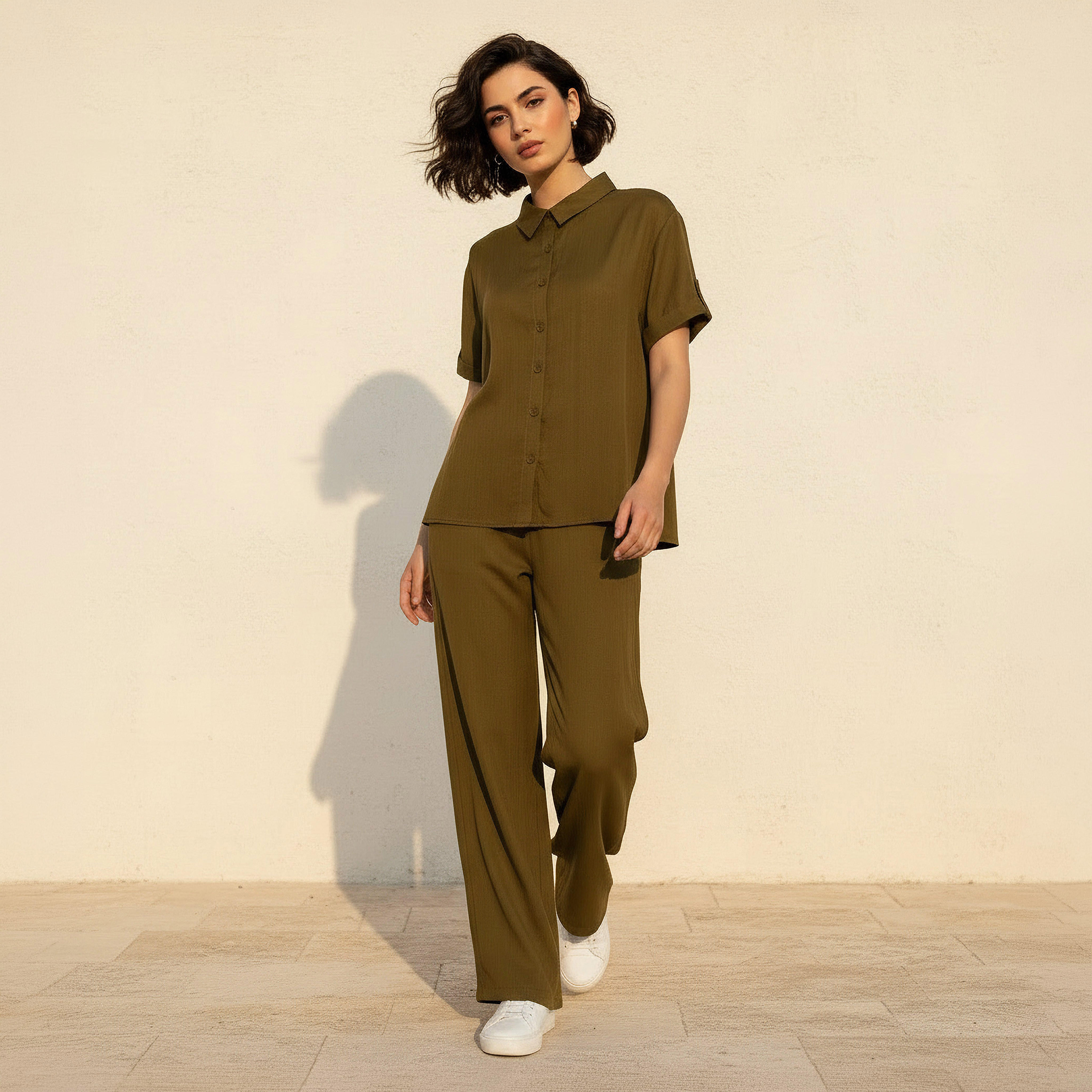 Lyocell Shirt with Roll-Up Sleeves-women-clothing-shirtsandblouses-shirts-image-3