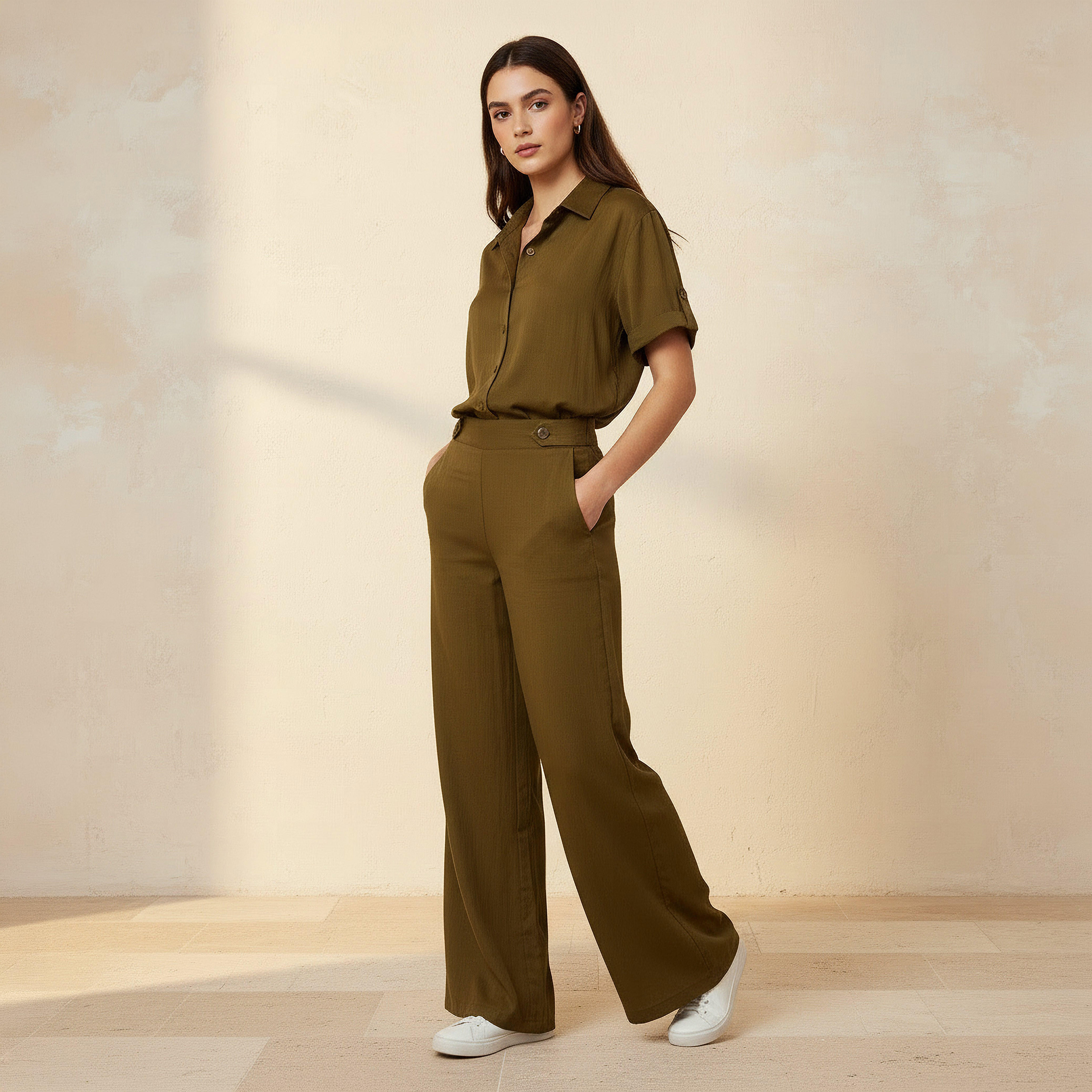 Mid-Rise Button Detail Trousers-women-clothing-bottoms-trousers-image-3