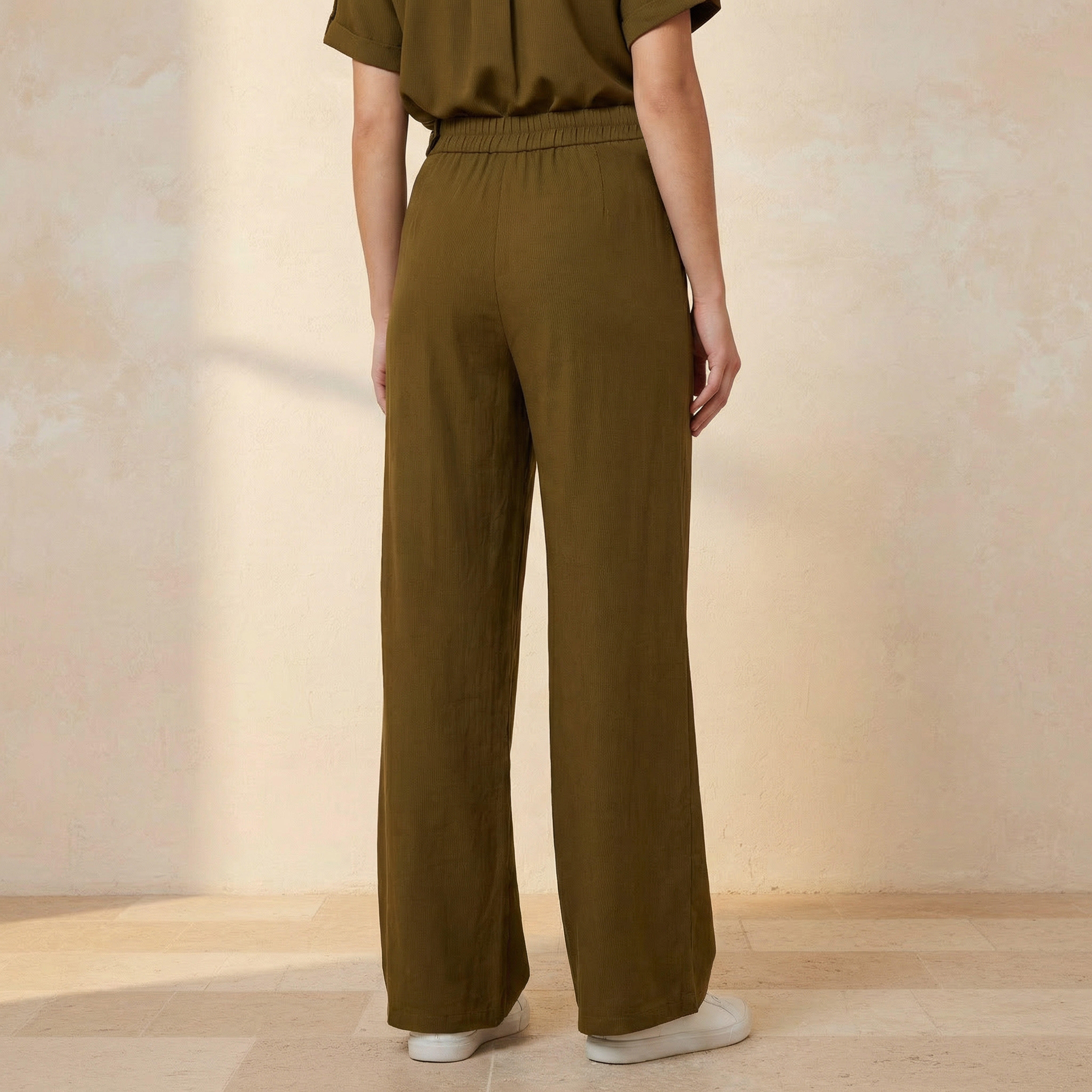 Mid-Rise Button Detail Trousers-women-clothing-bottoms-trousers-image-4