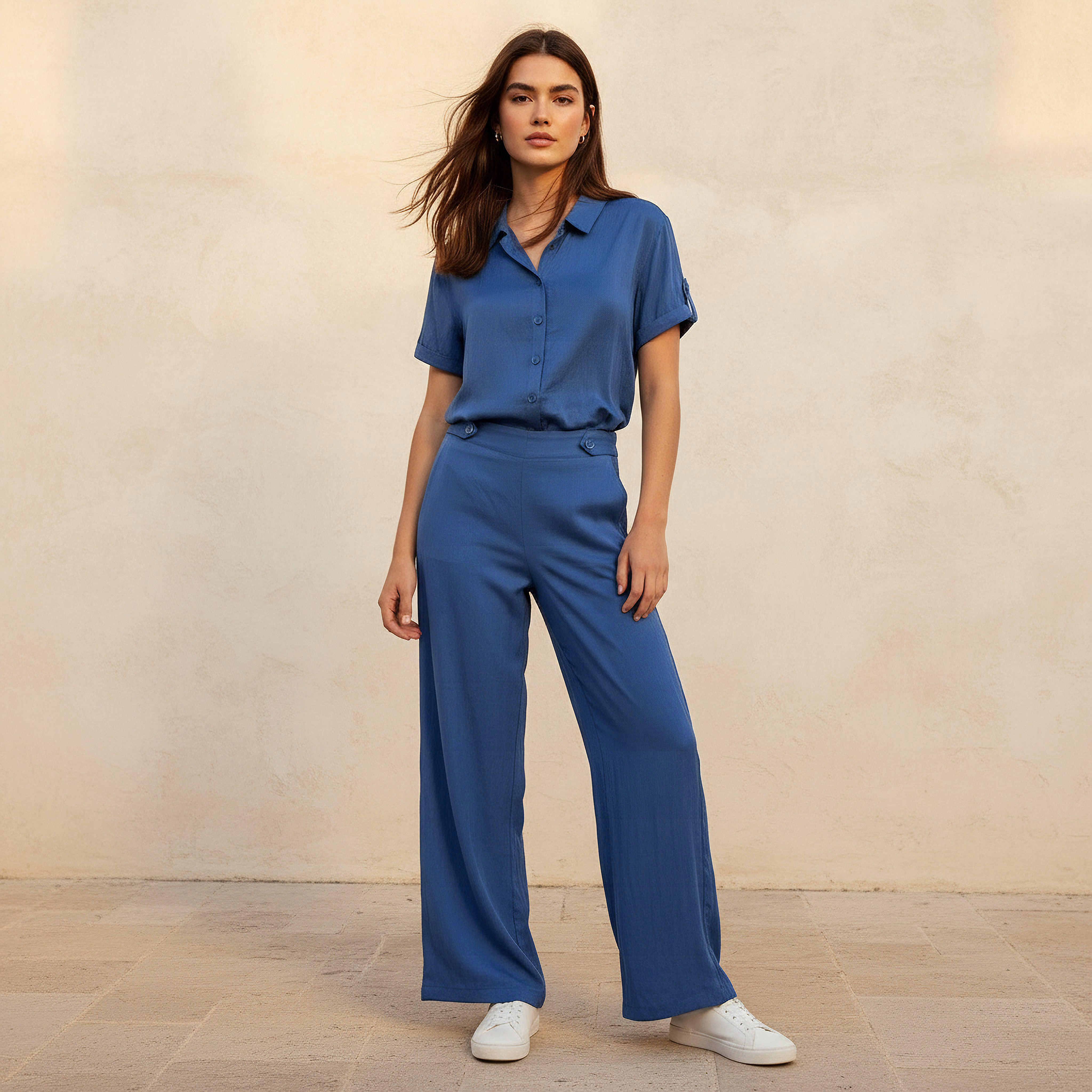 Mid-Rise Button Detail Trousers-women-clothing-bottoms-trousers-image-3