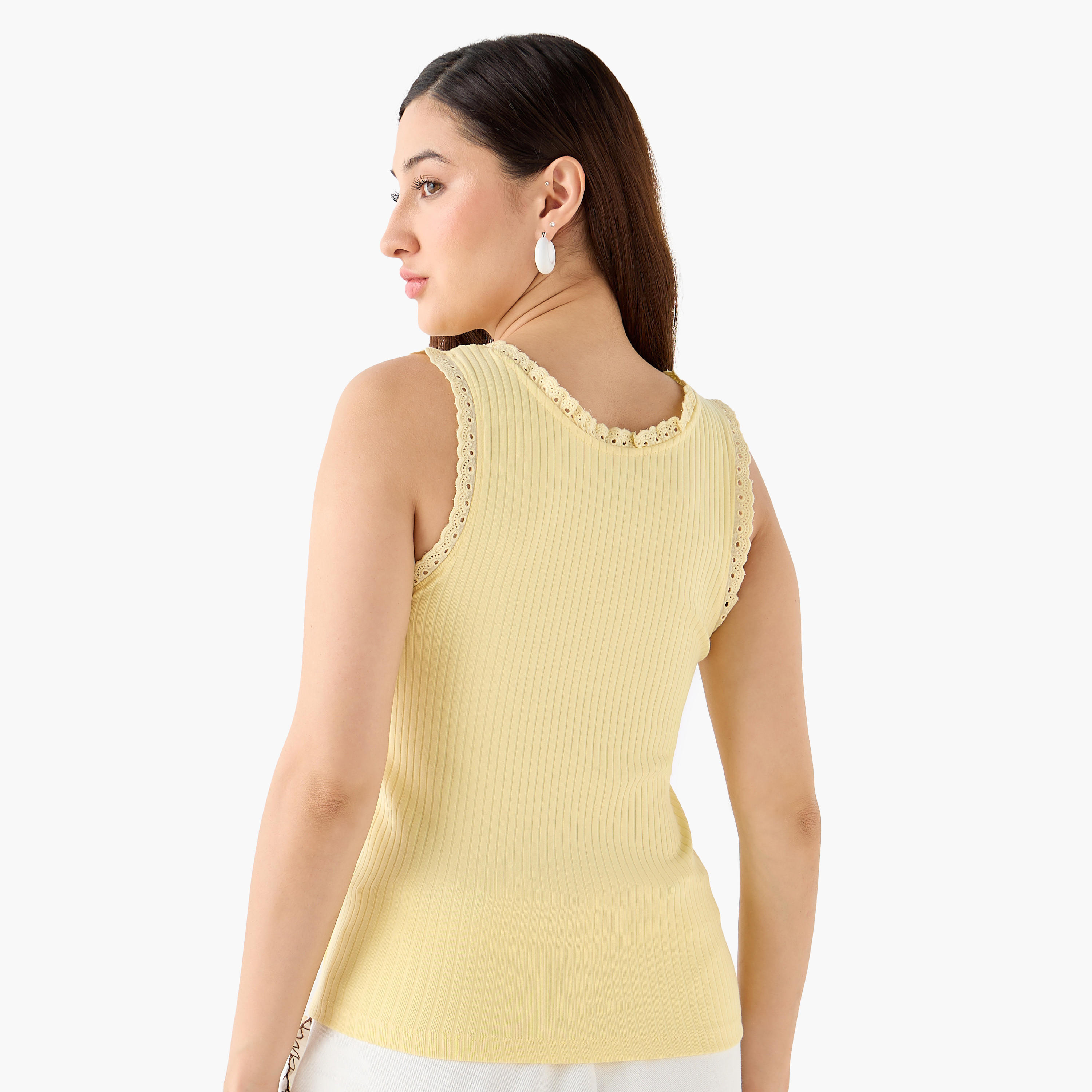 Tank Top with Ribbed Texture-women-clothing-tshirts-image-4