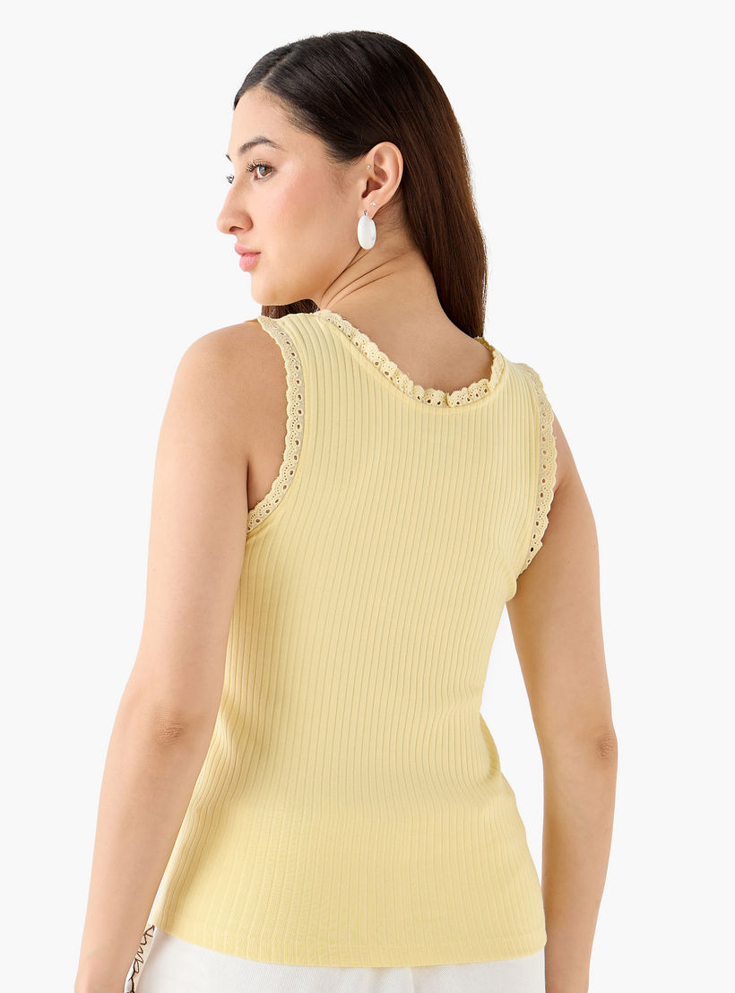 Tank Top with Ribbed Texture-women-clothing-tshirts-image-4