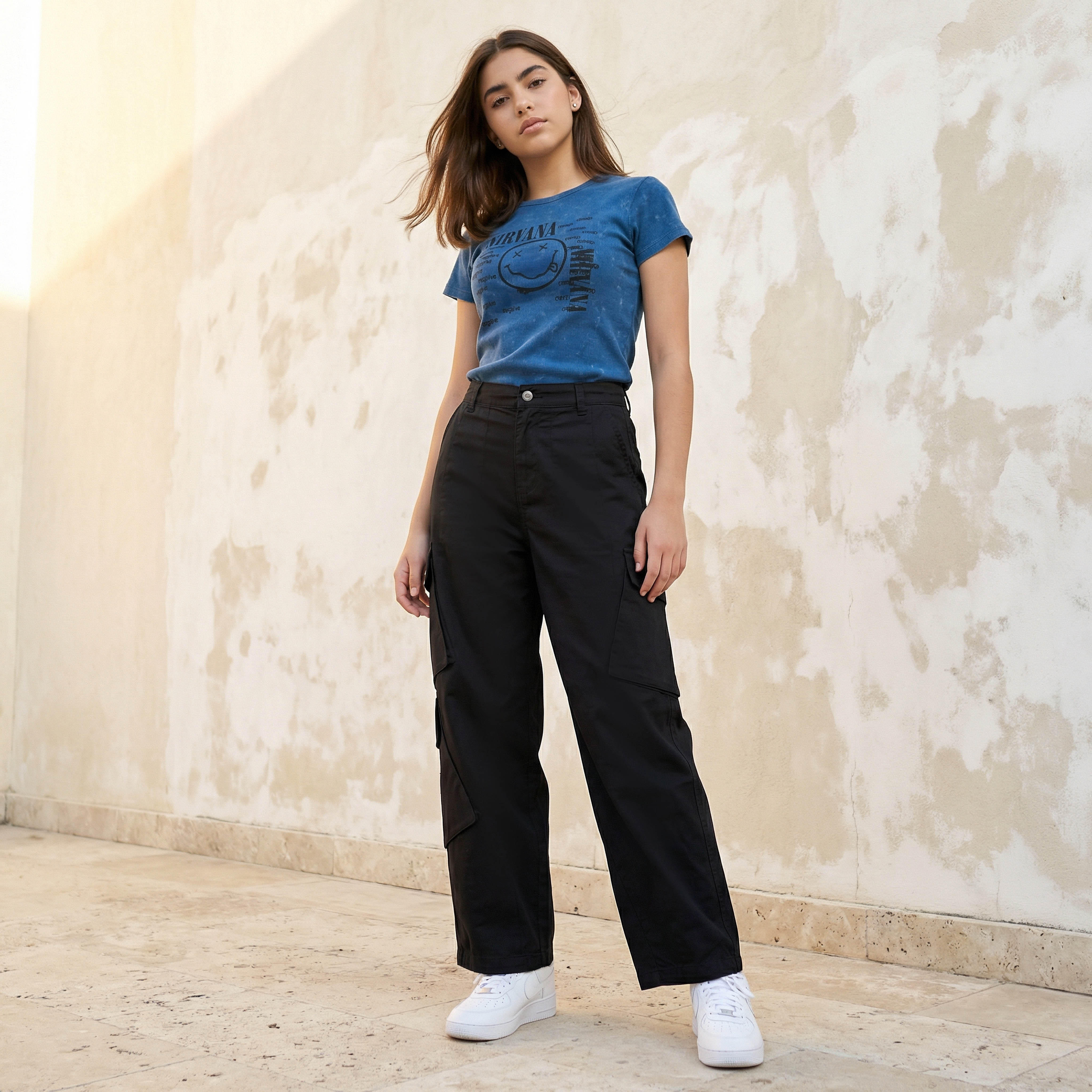 Mid-Rise Cargo Pants-women-clothing-bottoms-trousers-image-3