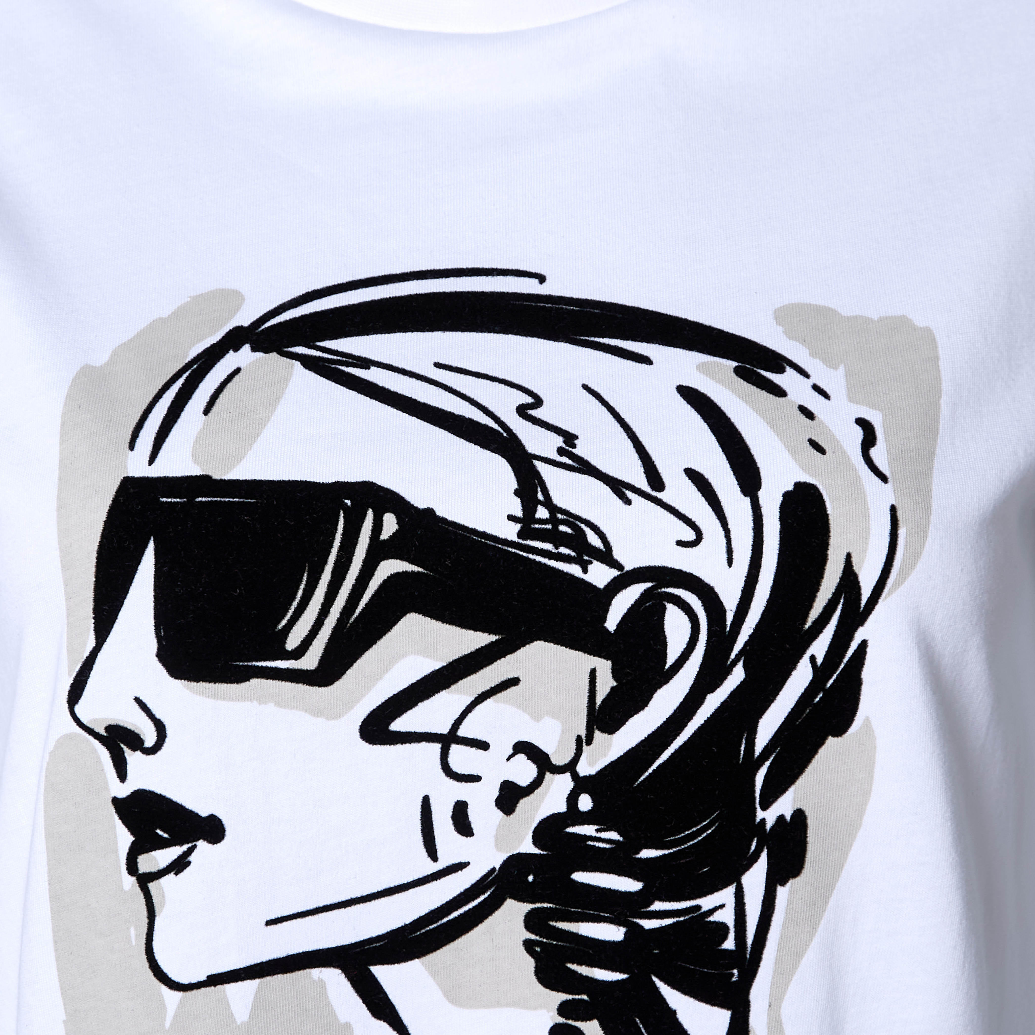 Regular Fit Cotton T-shirt with Print-women-clothing-tshirts-image-2