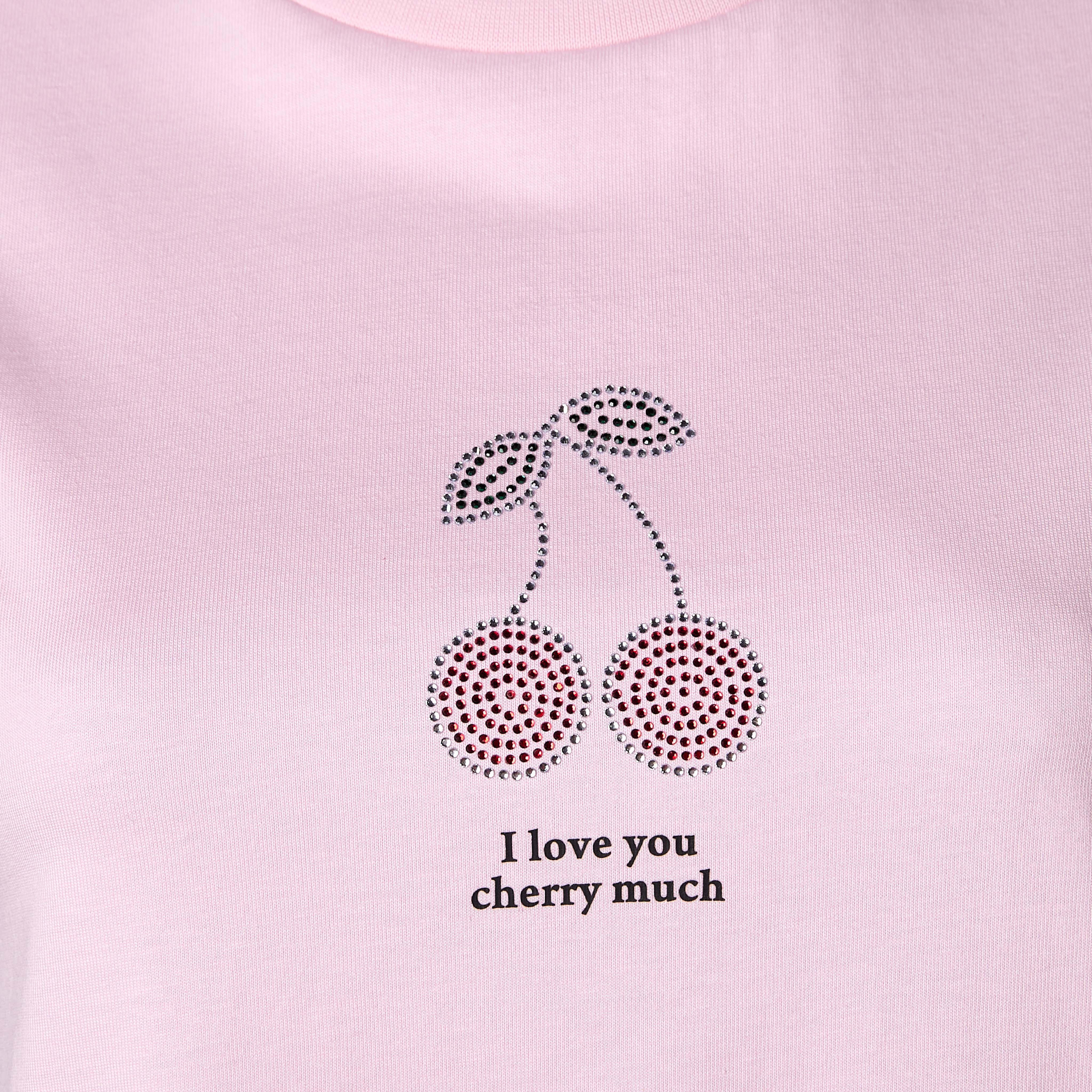 Regular Fit Cotton T-shirt with Embellishments-women-clothing-tshirts-image-2