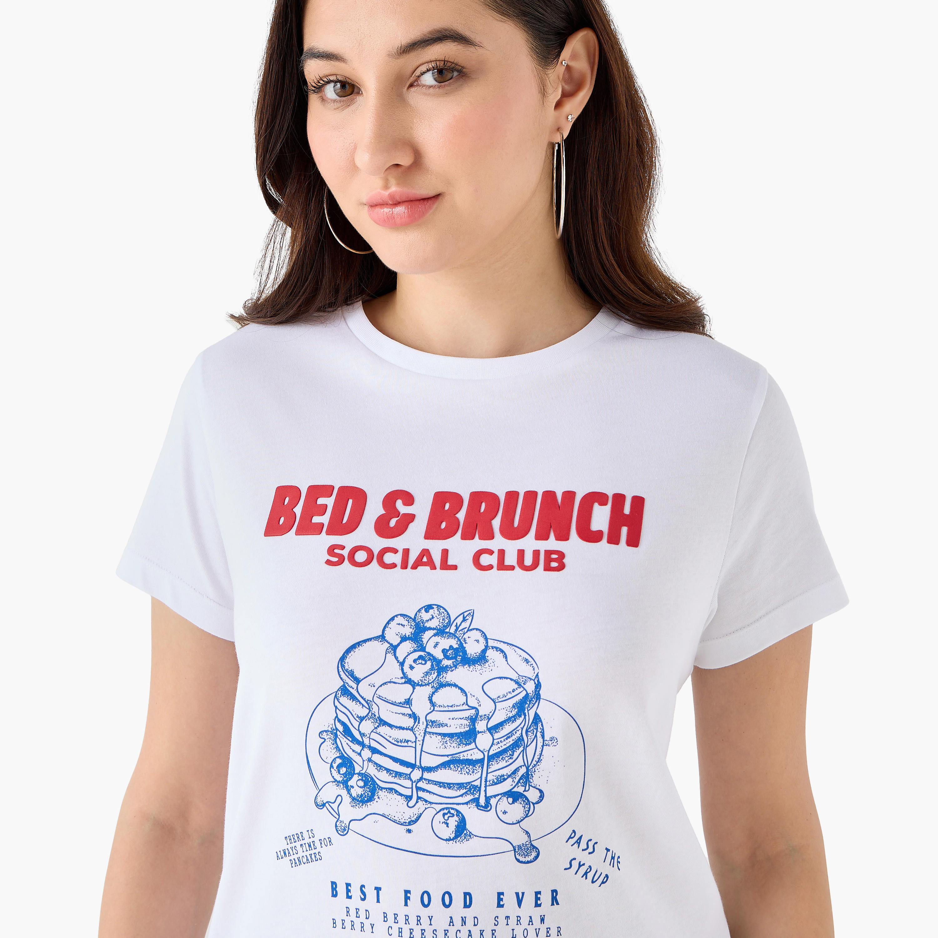 Cotton T-shirt with Print-women-clothing-tshirts-image-6