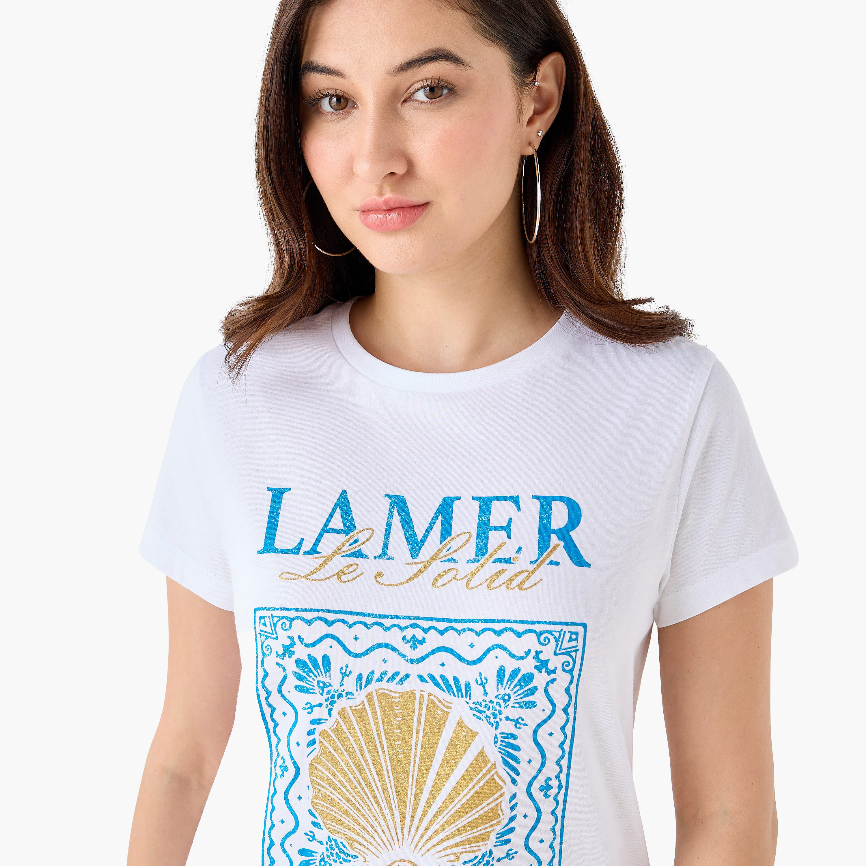 Cotton T-shirt with Print-women-clothing-tshirts-image-6