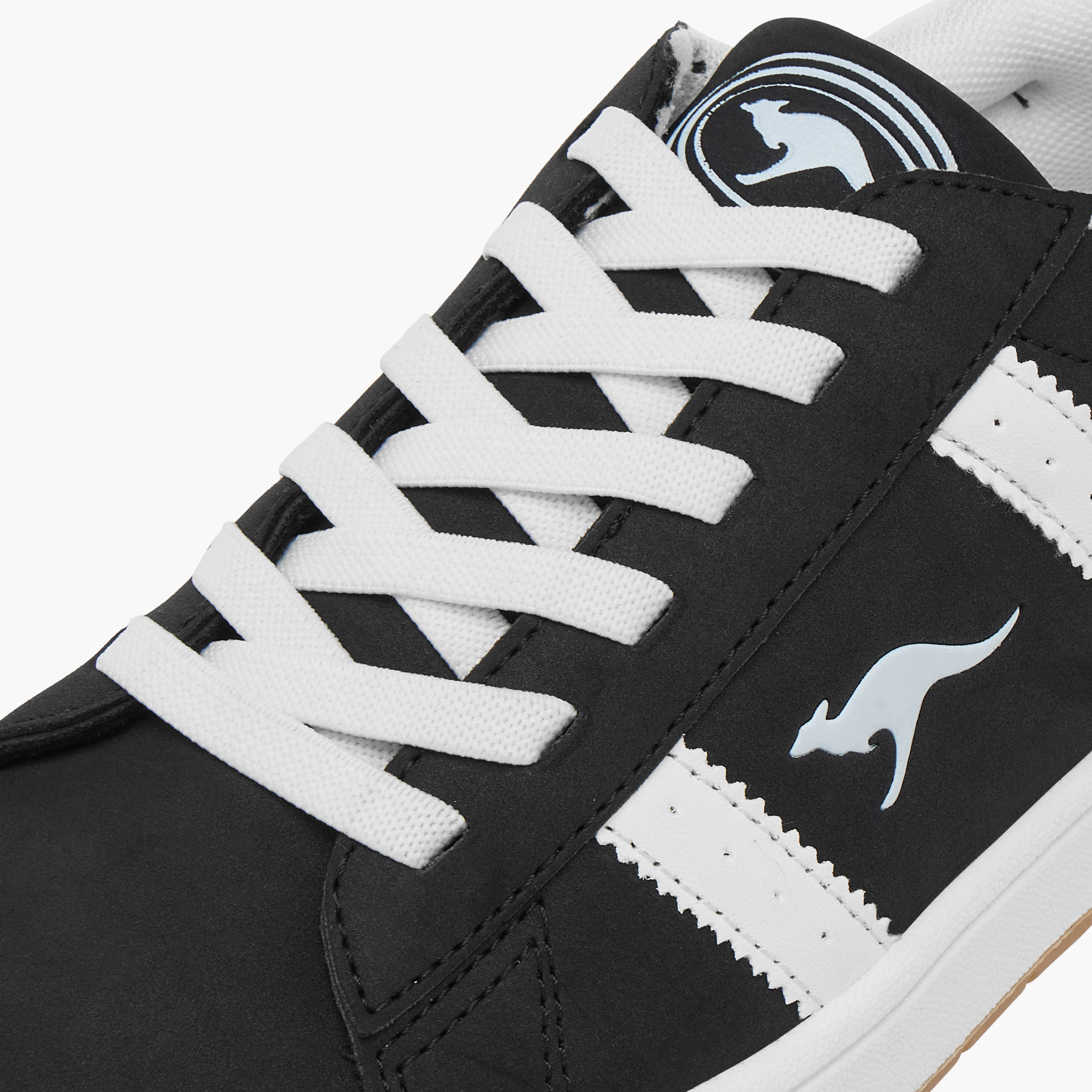 KangaROOS Kids' Logo Detail Sneakers with Lace-Up Closure-boys-shoes-sneakers-image-4