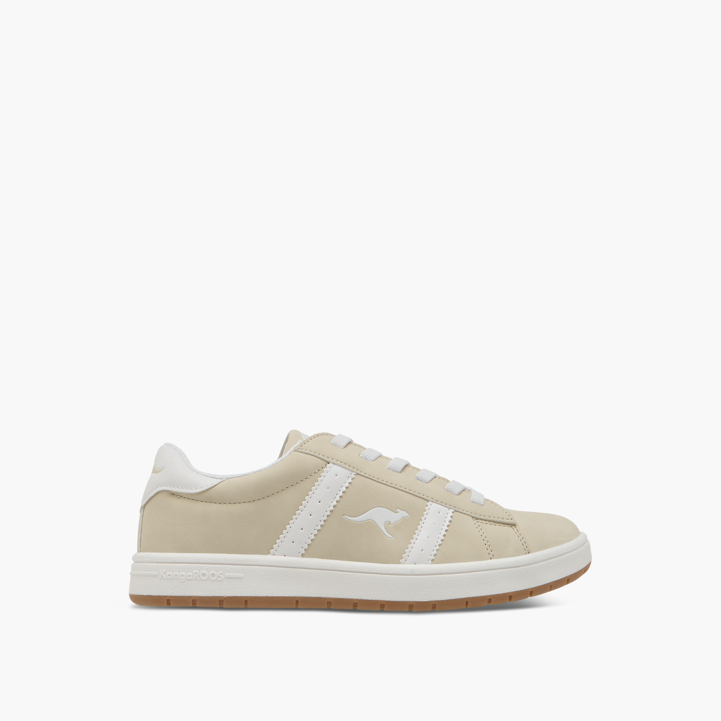 KangaROOS Women's Logo Detail Sneakers with Lace-Up Closure-women-shoes-sneakers-image-3
