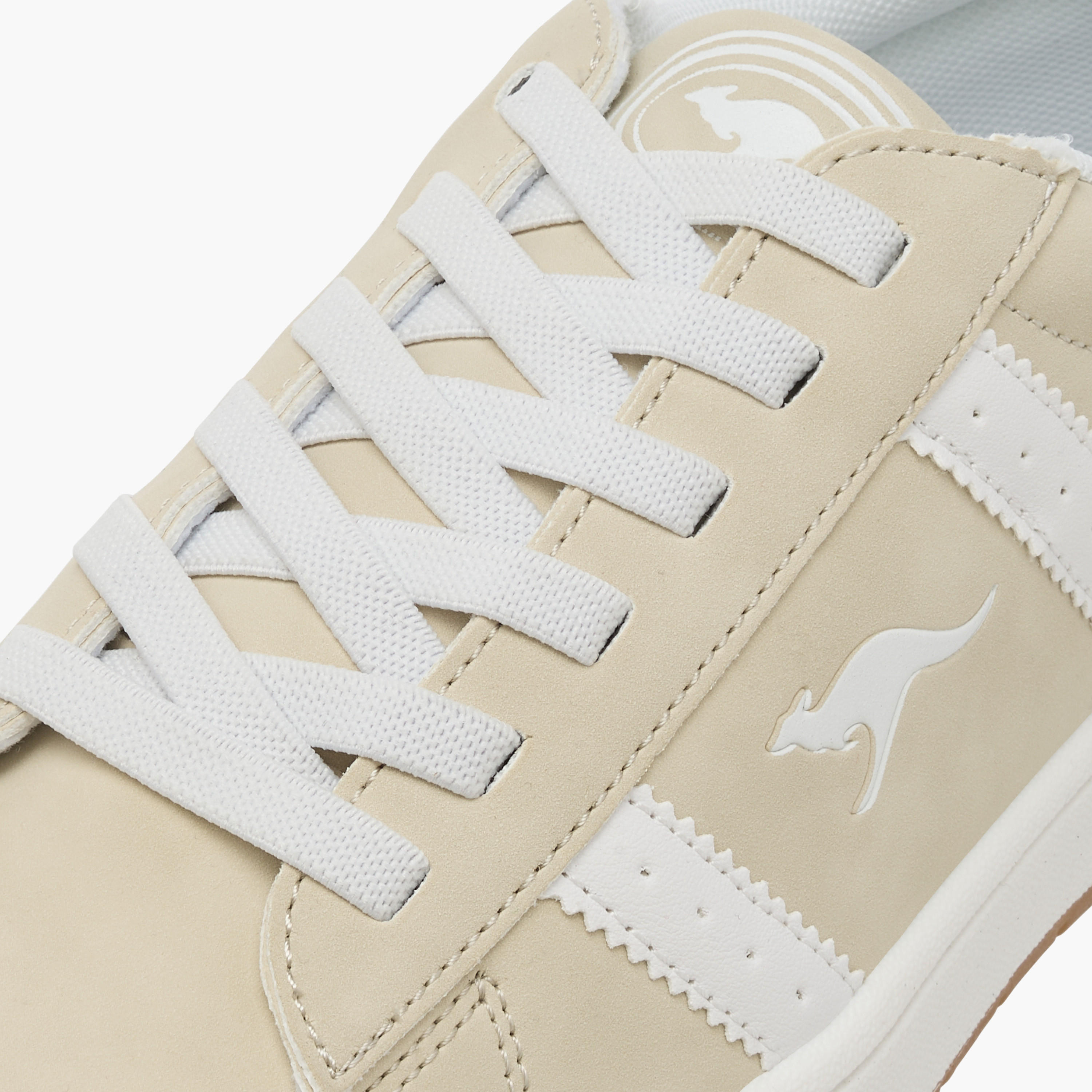 KangaROOS Women's Logo Detail Sneakers with Lace-Up Closure-women-shoes-sneakers-image-4