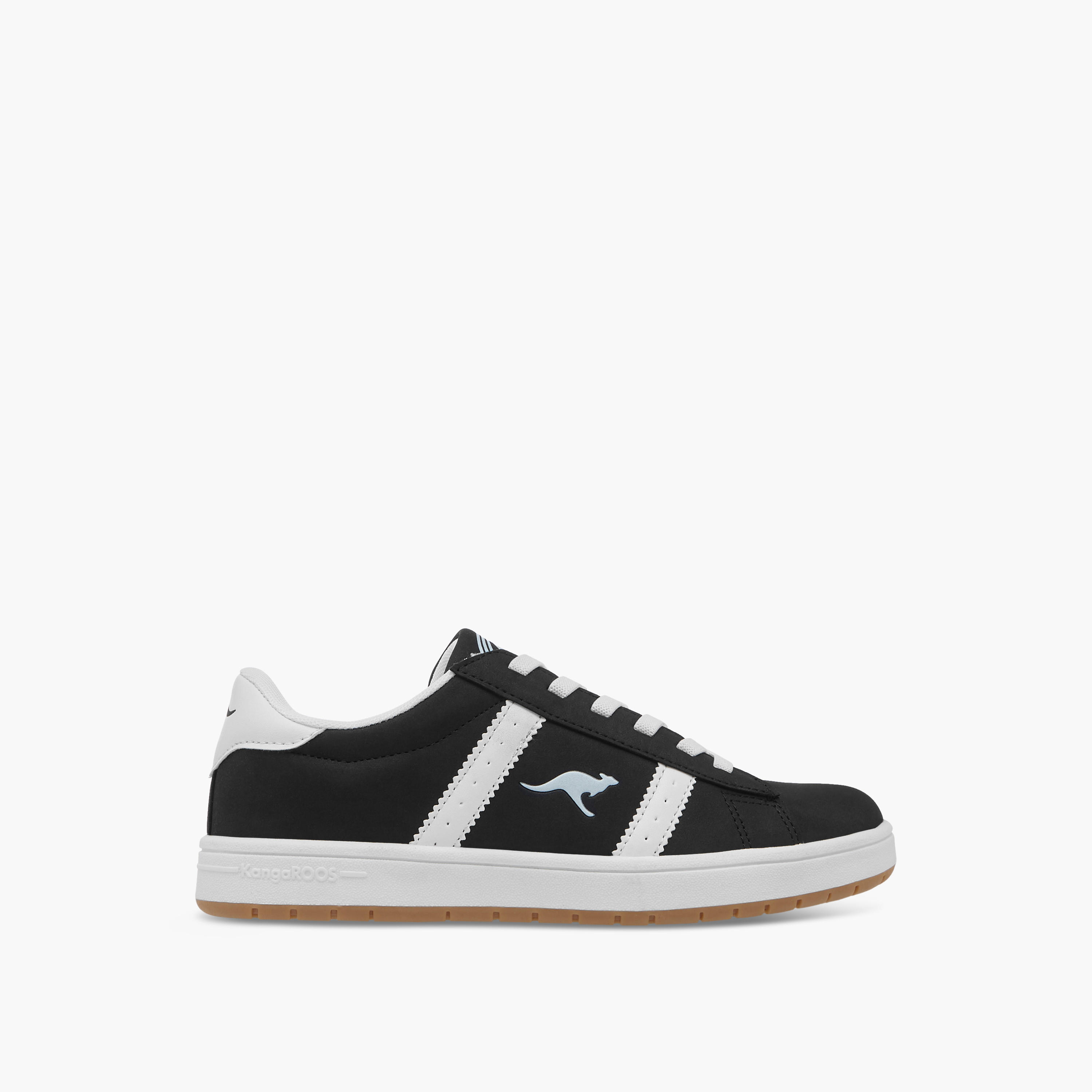 KangaROOS Women's Logo Detail Sneakers with Lace-Up Closure-women-shoes-sneakers-image-3