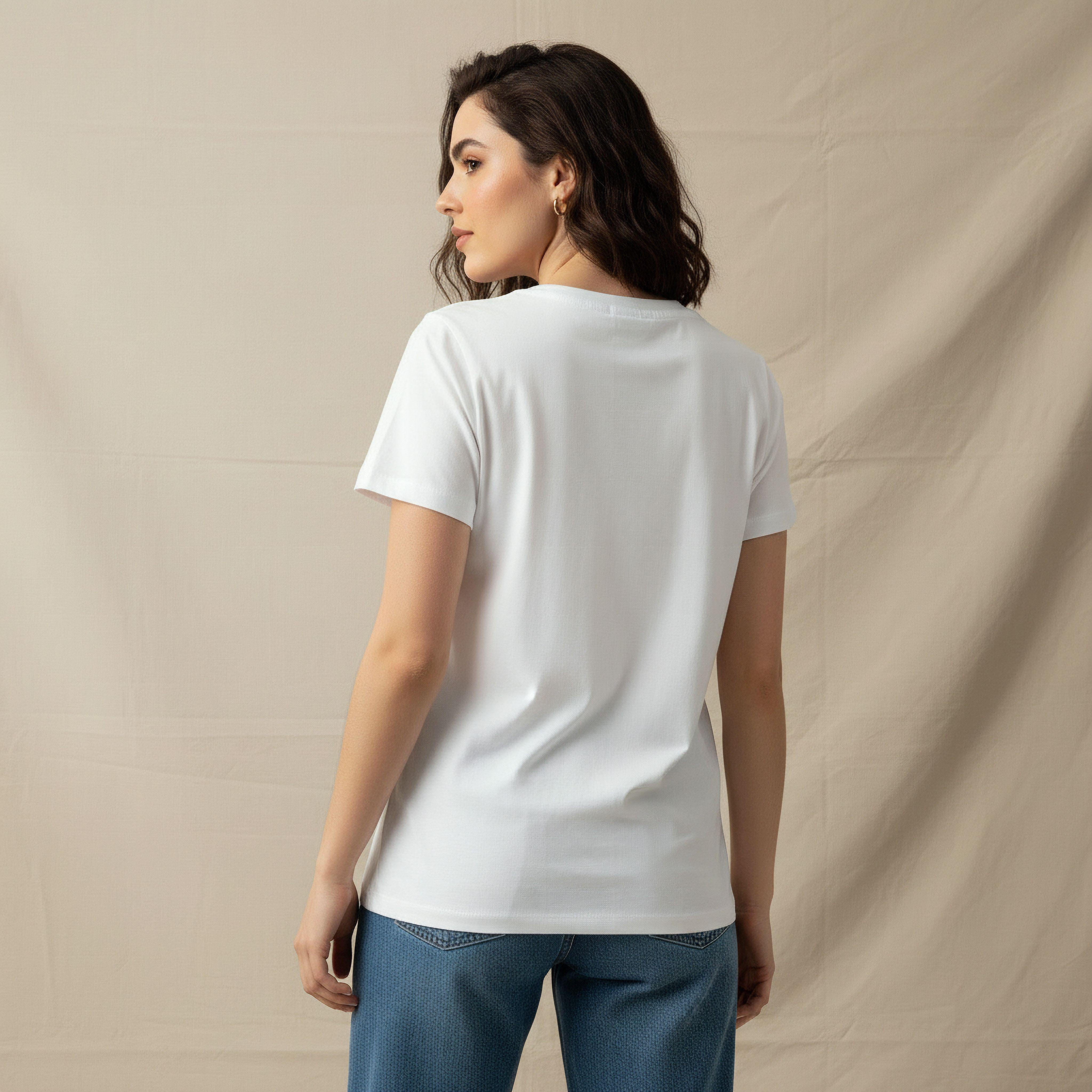 تيشيرت قطن بزينة-women-clothing-tshirts-image-4